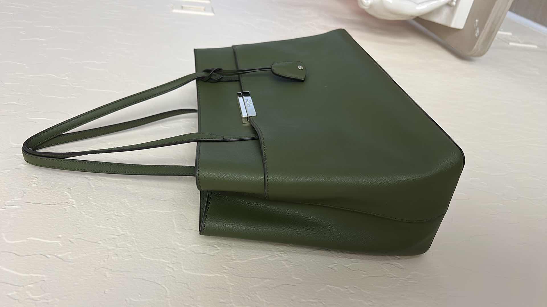 Photo 1 of OLIVE GREEN, KATE SPADE MADEIN WAY, SAFFIANO LEATHER TOTE