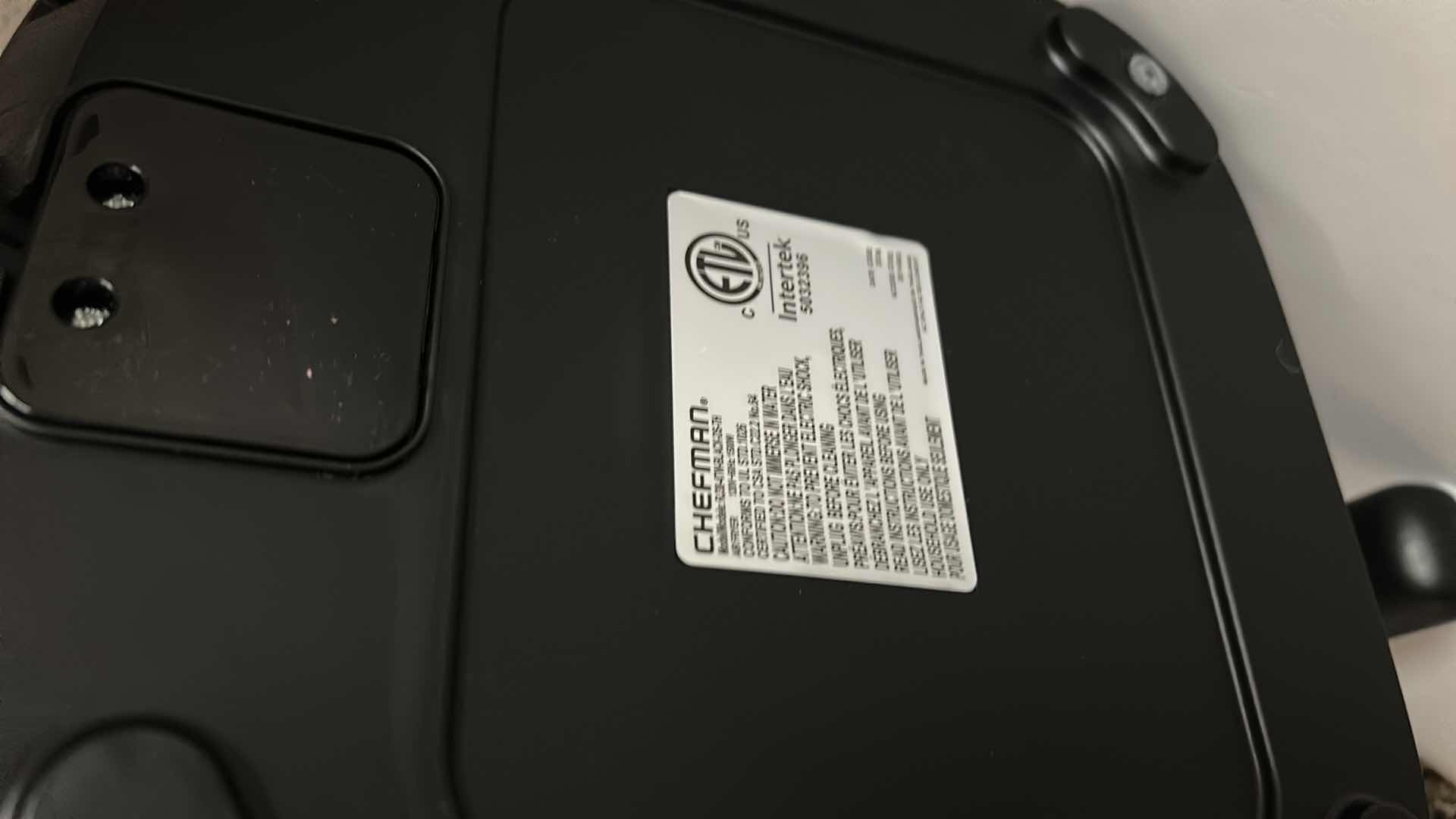Photo 1 of CHEFMAN AIR FRYER