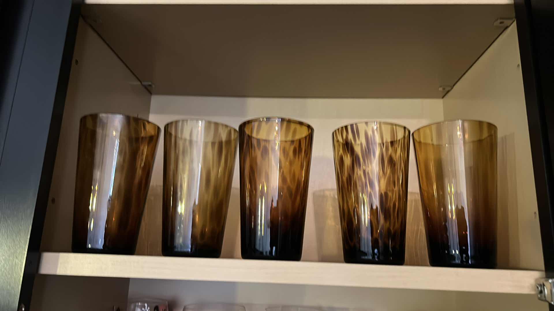 Photo 1 of THREE SHELVES IN KITCHEN – GLASSES AND STEMWARE