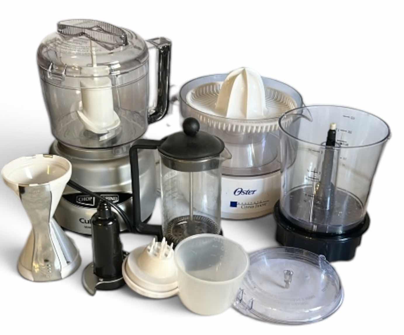 Photo 1 of CUISINART CHOPPER, JUICER AND FRENCH PRESS