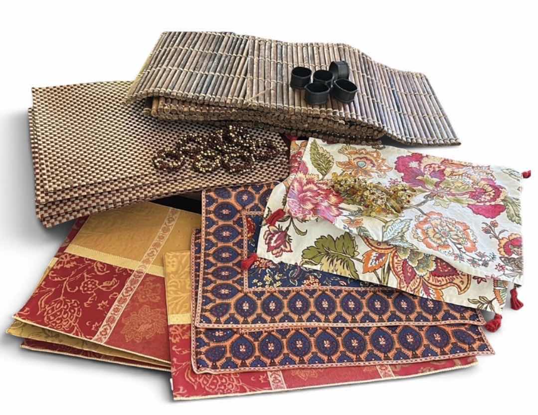 Photo 1 of PLACEMATS AND NAPKIN RINGS