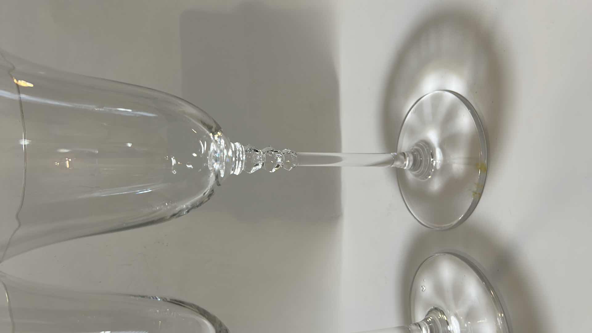 Photo 1 of 10- MIKASA CRYSTAL SONNET COLLECTION 8.5 INCH STEMWARE $30EA