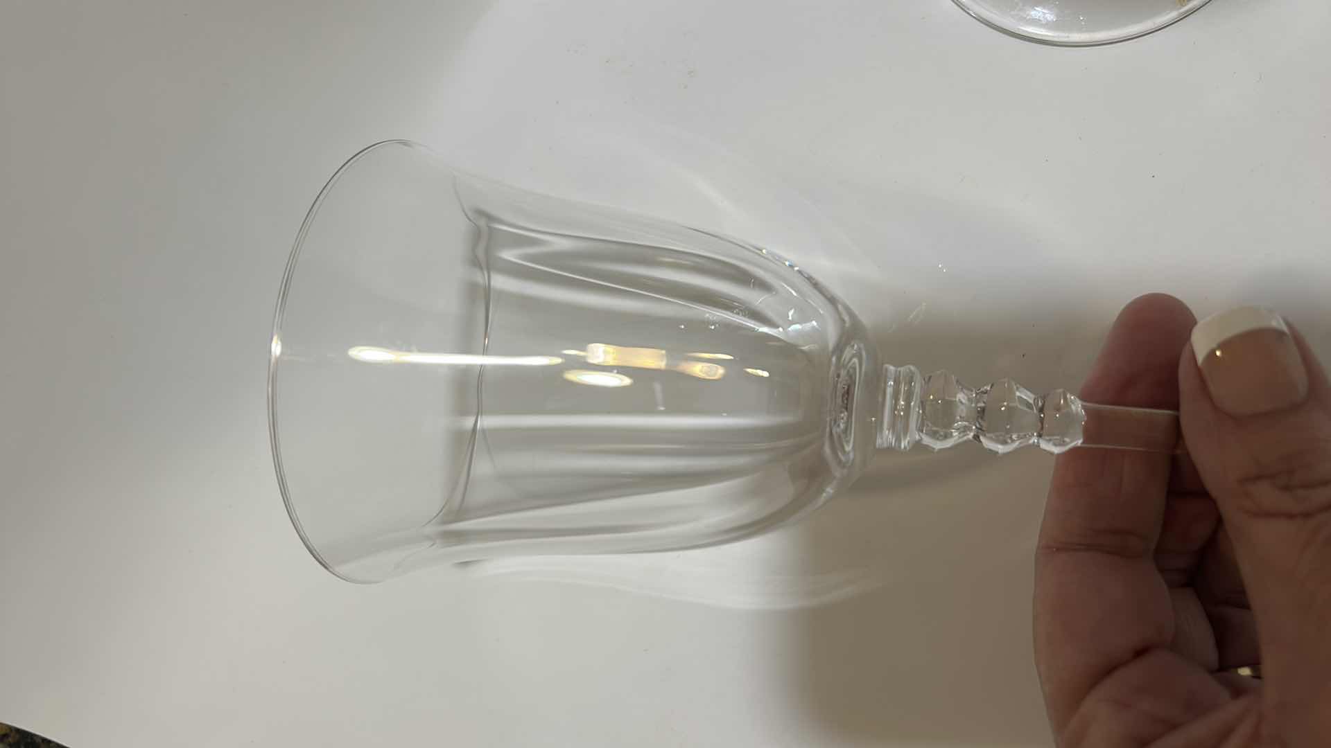 Photo 1 of 10- MIKASA CRYSTAL SONNET COLLECTION 8.5 INCH STEMWARE $30EA