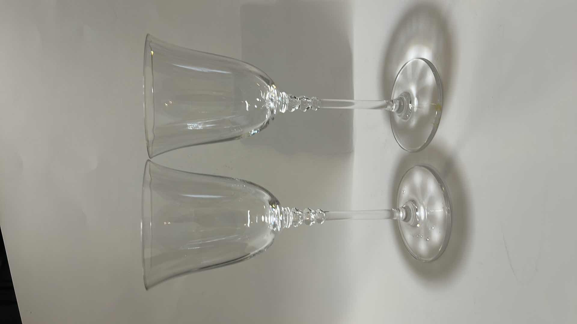 Photo 1 of 10- MIKASA CRYSTAL SONNET COLLECTION 8.5 INCH STEMWARE $30EA