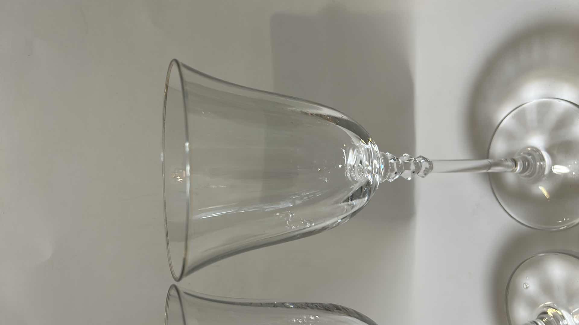 Photo 1 of 10- MIKASA CRYSTAL SONNET COLLECTION 8.5 INCH STEMWARE $30EA