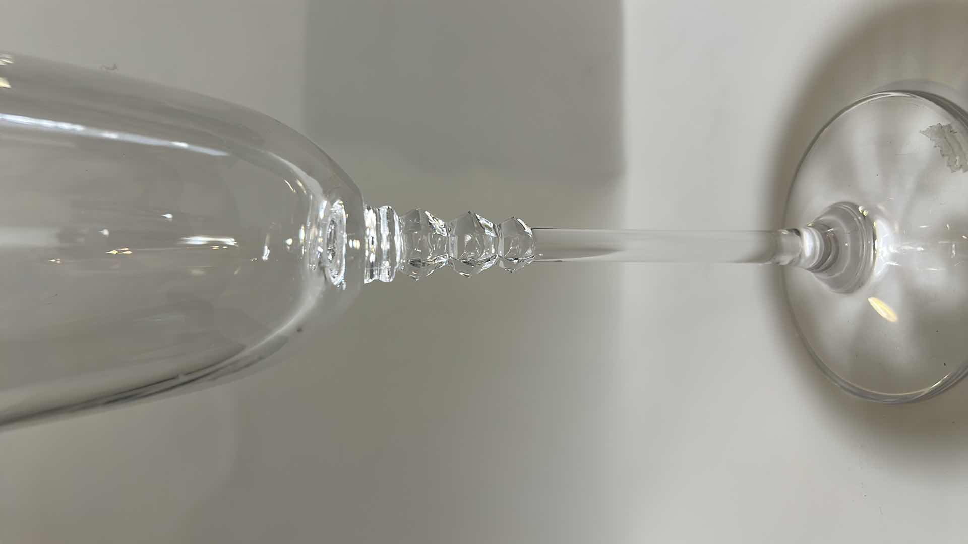 Photo 1 of 10 PIECES - MIKASA CRYSTAL SONNET COLLECTION 8 INCH STEMWARE 8” $30EA