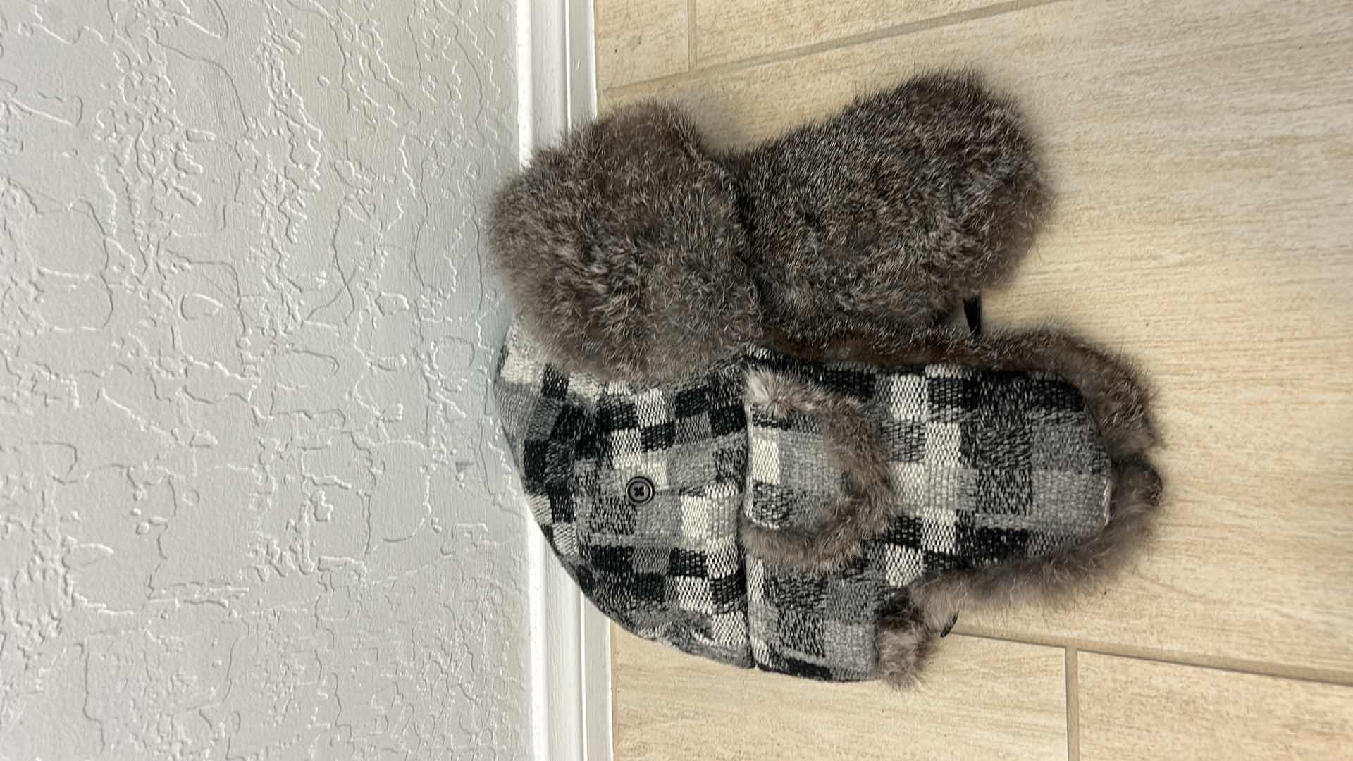 Photo 1 of RABBIT FUR TRAPPER HAT