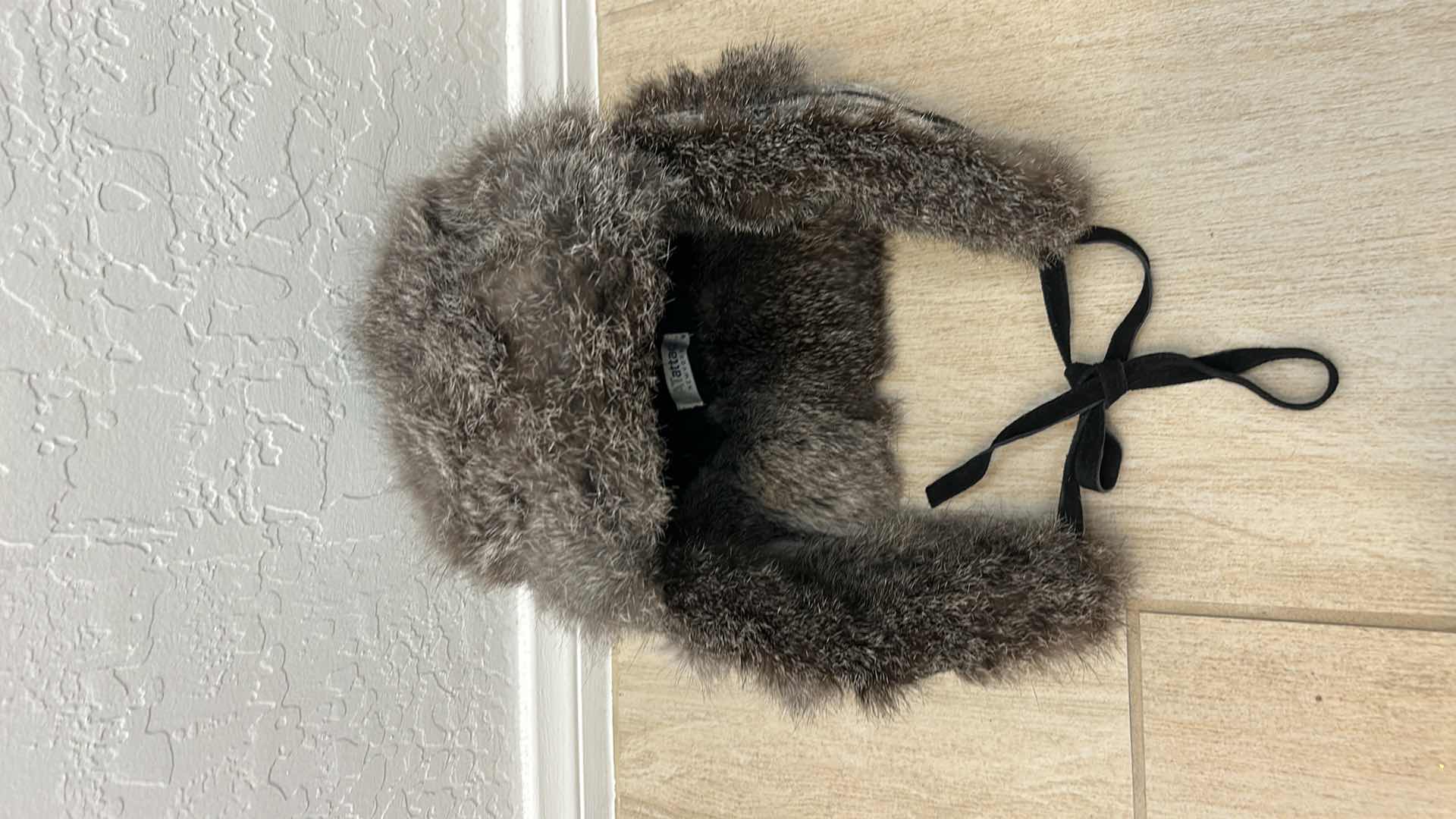 Photo 1 of RABBIT FUR TRAPPER HAT