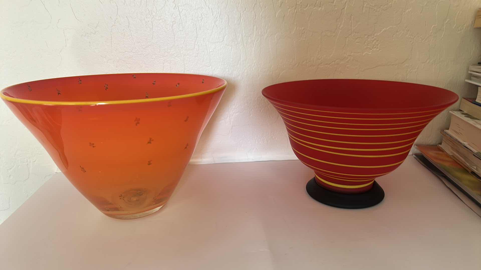 Photo 1 of 3 GLASS BOWLS (LARGEST 11” x H7”)