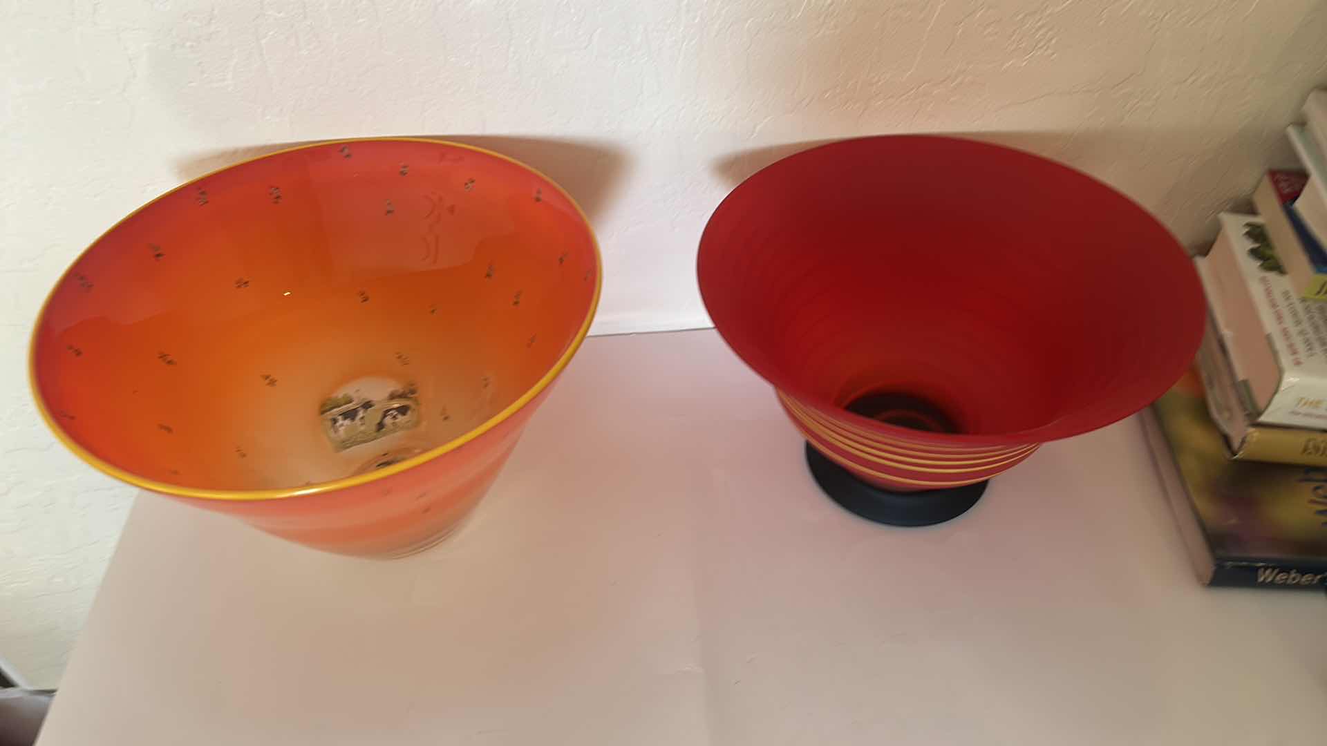 Photo 1 of 3 GLASS BOWLS (LARGEST 11” x H7”)
