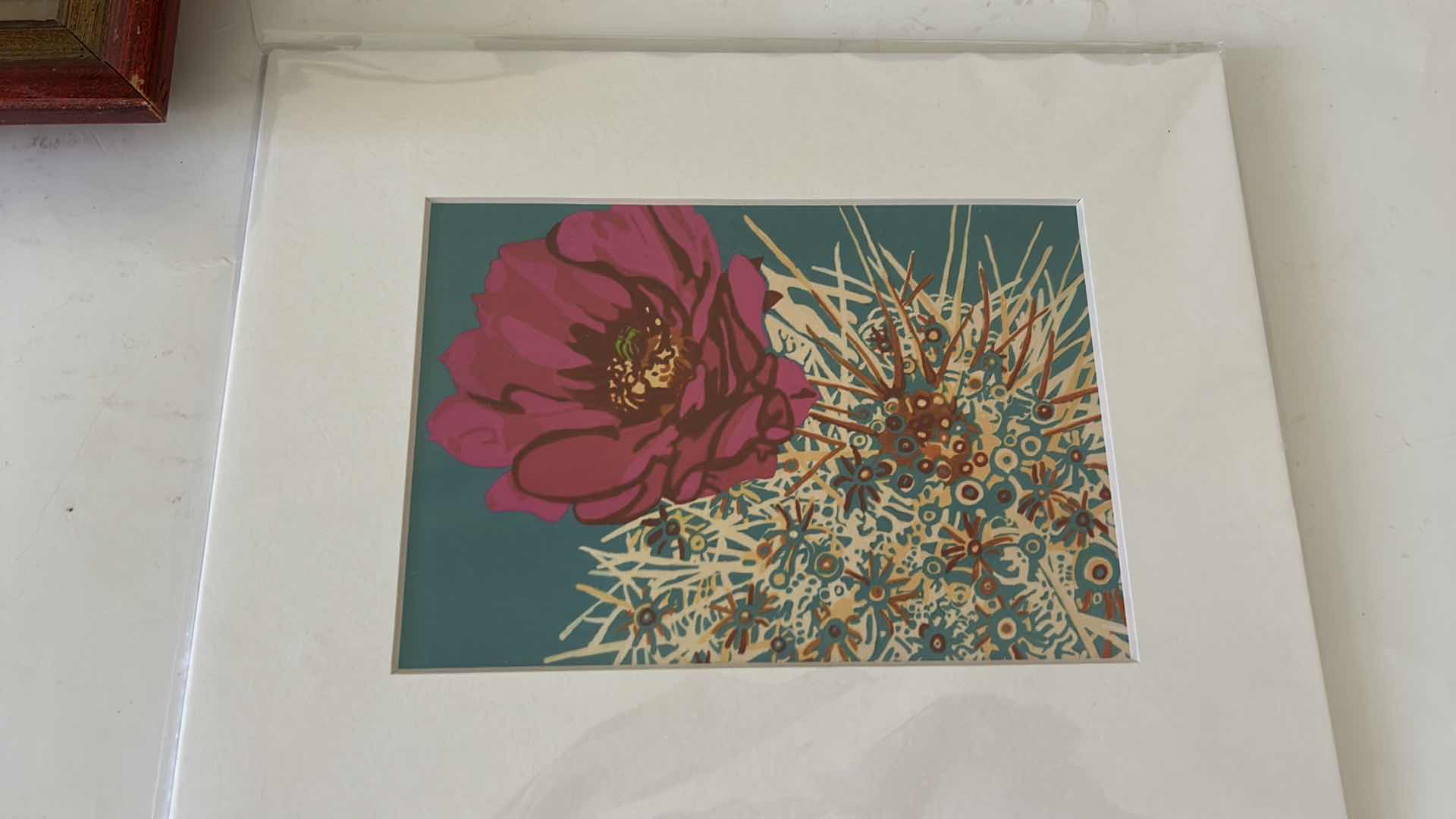 Photo 1 of ARTWORK AND FRAME (LARGEST 15” x H18 1/2”)