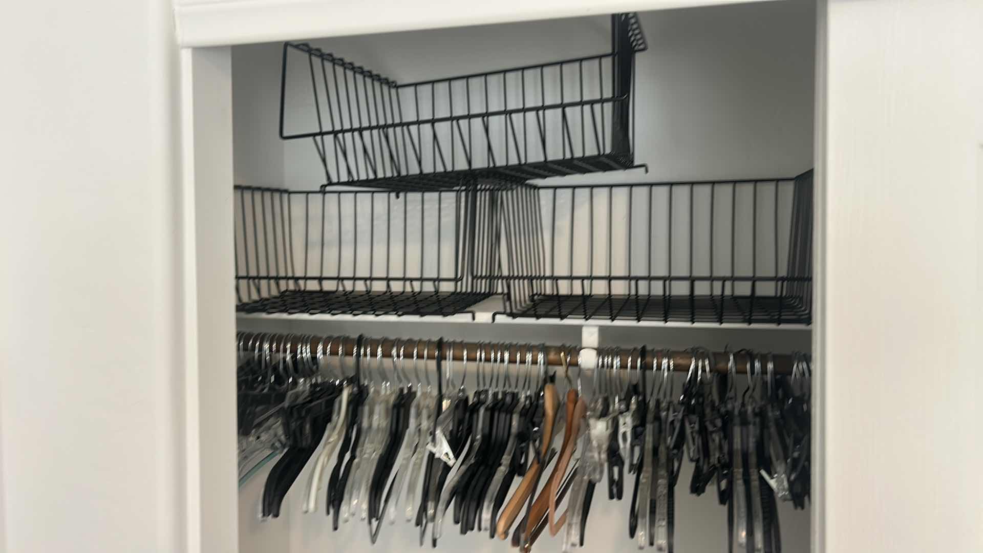 Photo 1 of HANGERS AND WIRE BASKETS