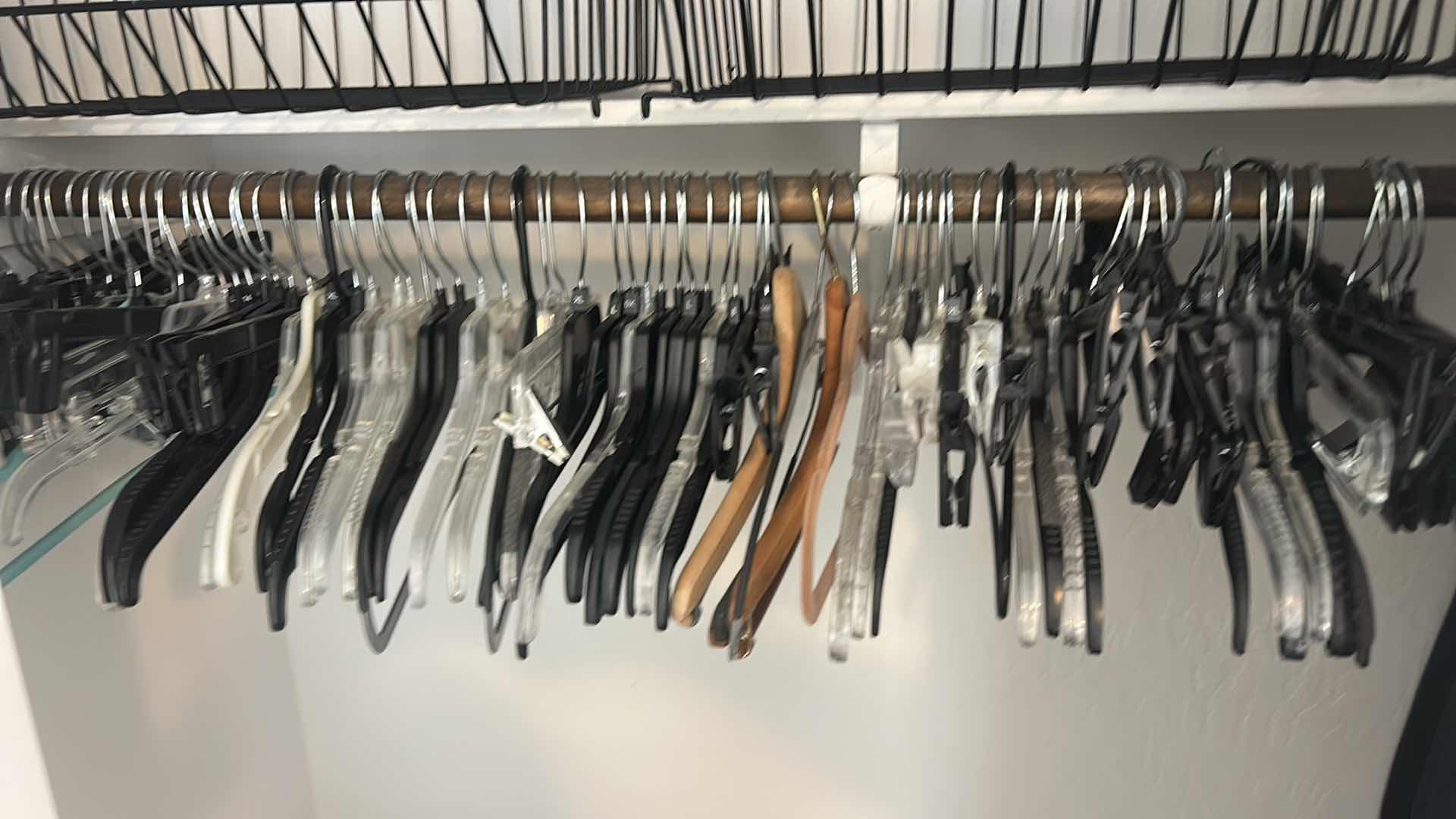 Photo 1 of HANGERS AND WIRE BASKETS