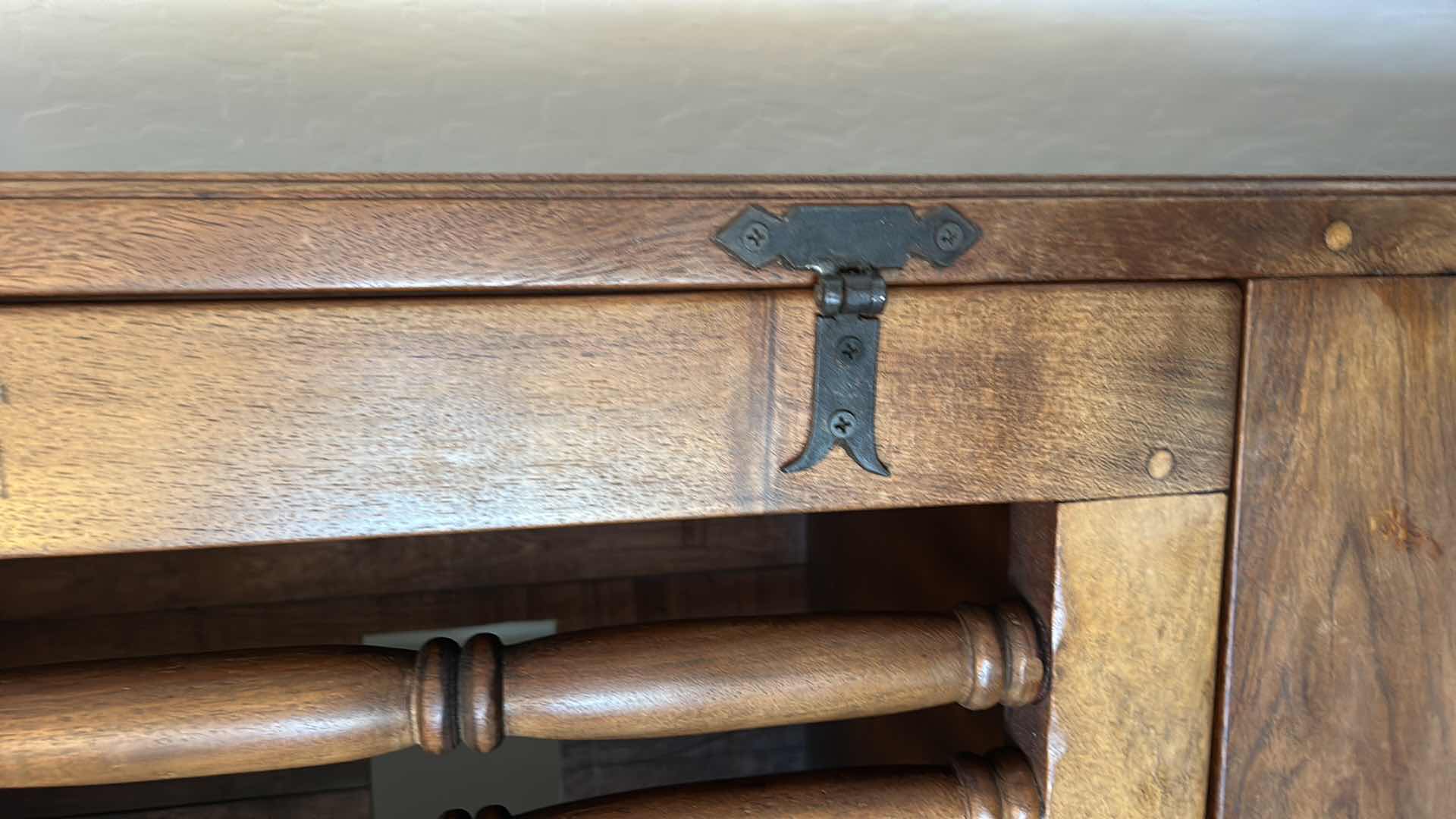 View 4 of SPANISH COLONIAL STYLE TRASTERO CABINET
35“ x 23“ x H79 1/2“