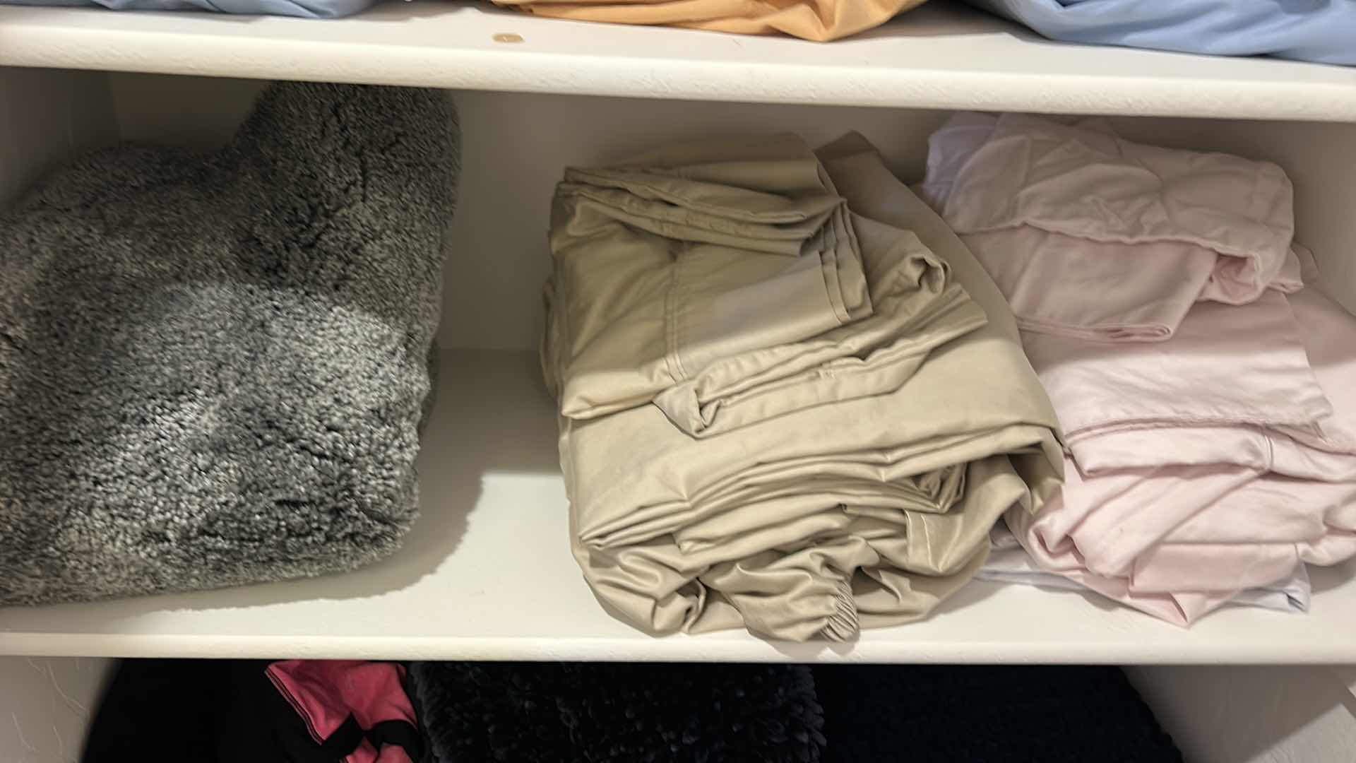 Photo 1 of CONTENTS OF LINEN CLOSET – BEDSHEETS TOWELS, AND MORE