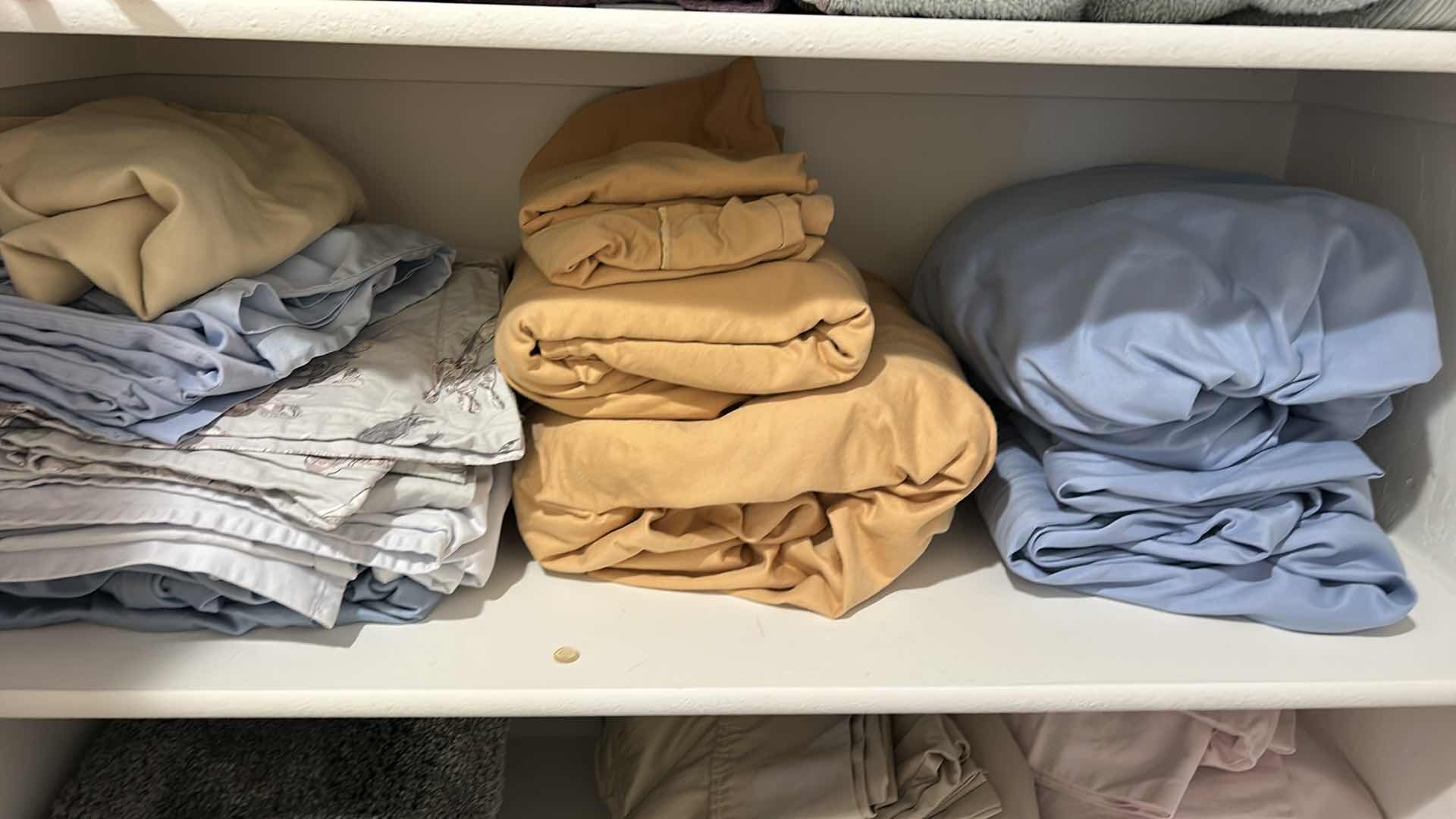 Photo 1 of CONTENTS OF LINEN CLOSET – BEDSHEETS TOWELS, AND MORE