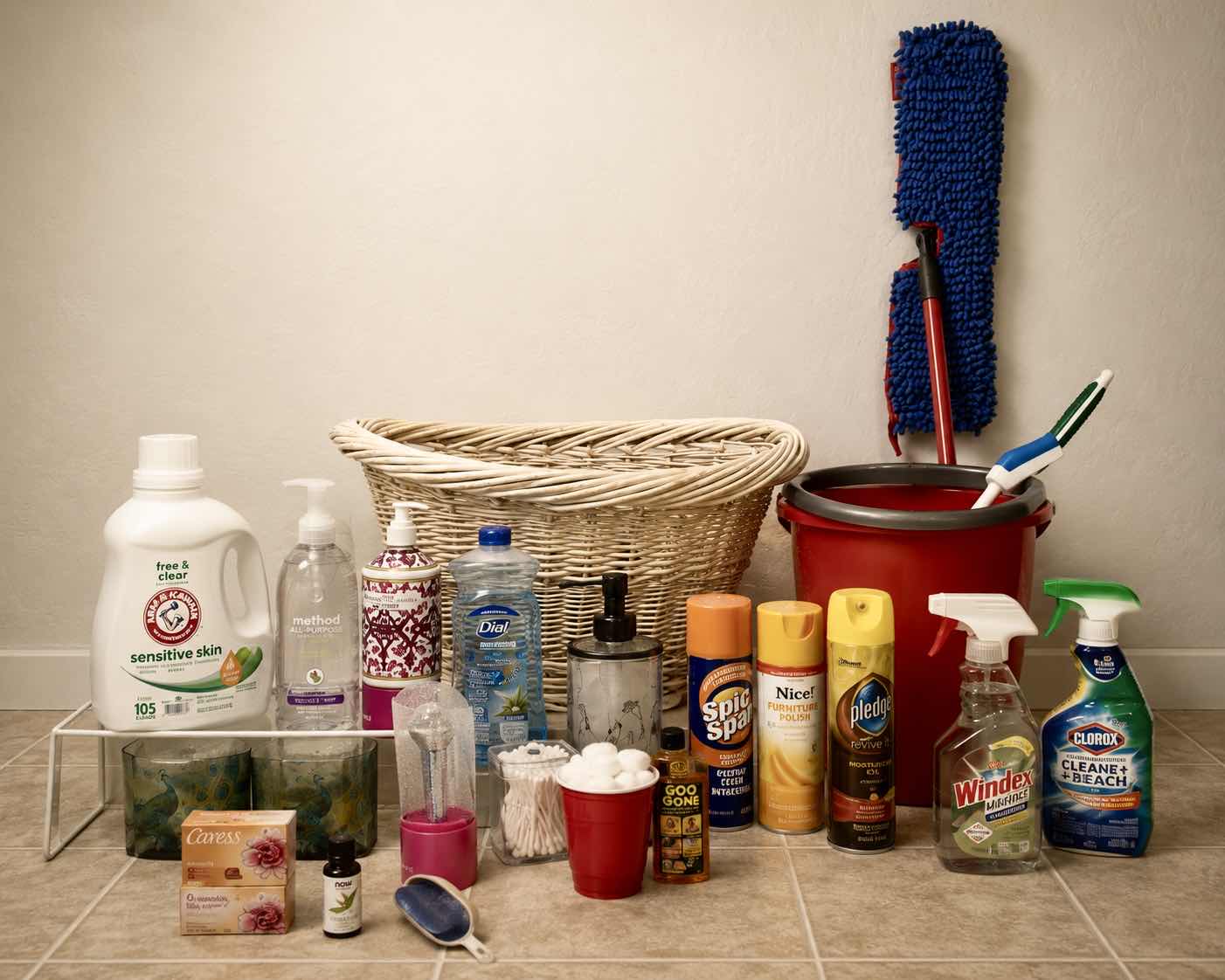 Photo 1 of CLEANING SUPPLIES AND MORE