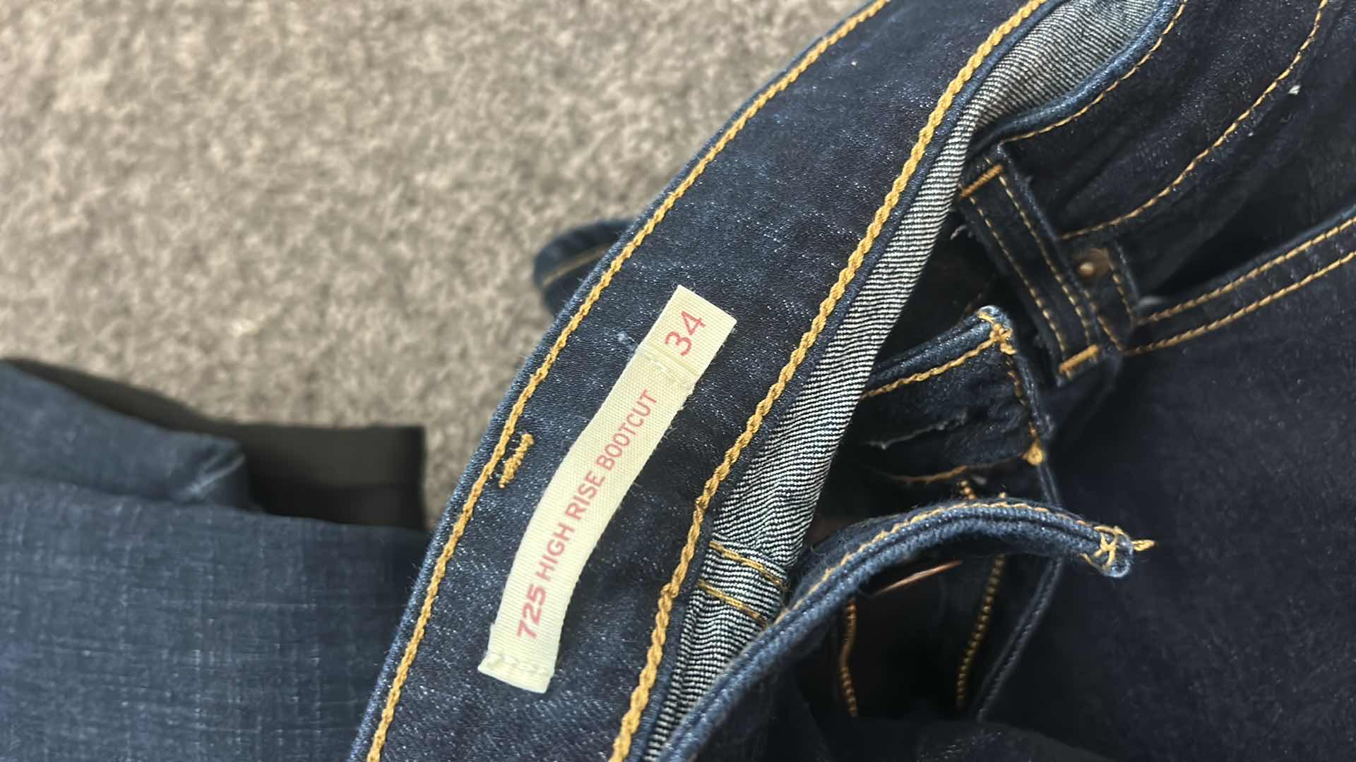 Photo 1 of FOUR PAIRS OF WOMEN’S LEVI JEANS PLUS SIZES