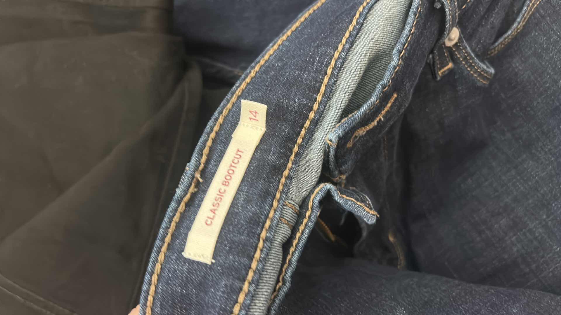 Photo 1 of FOUR PAIRS OF WOMEN’S LEVI JEANS PLUS SIZES