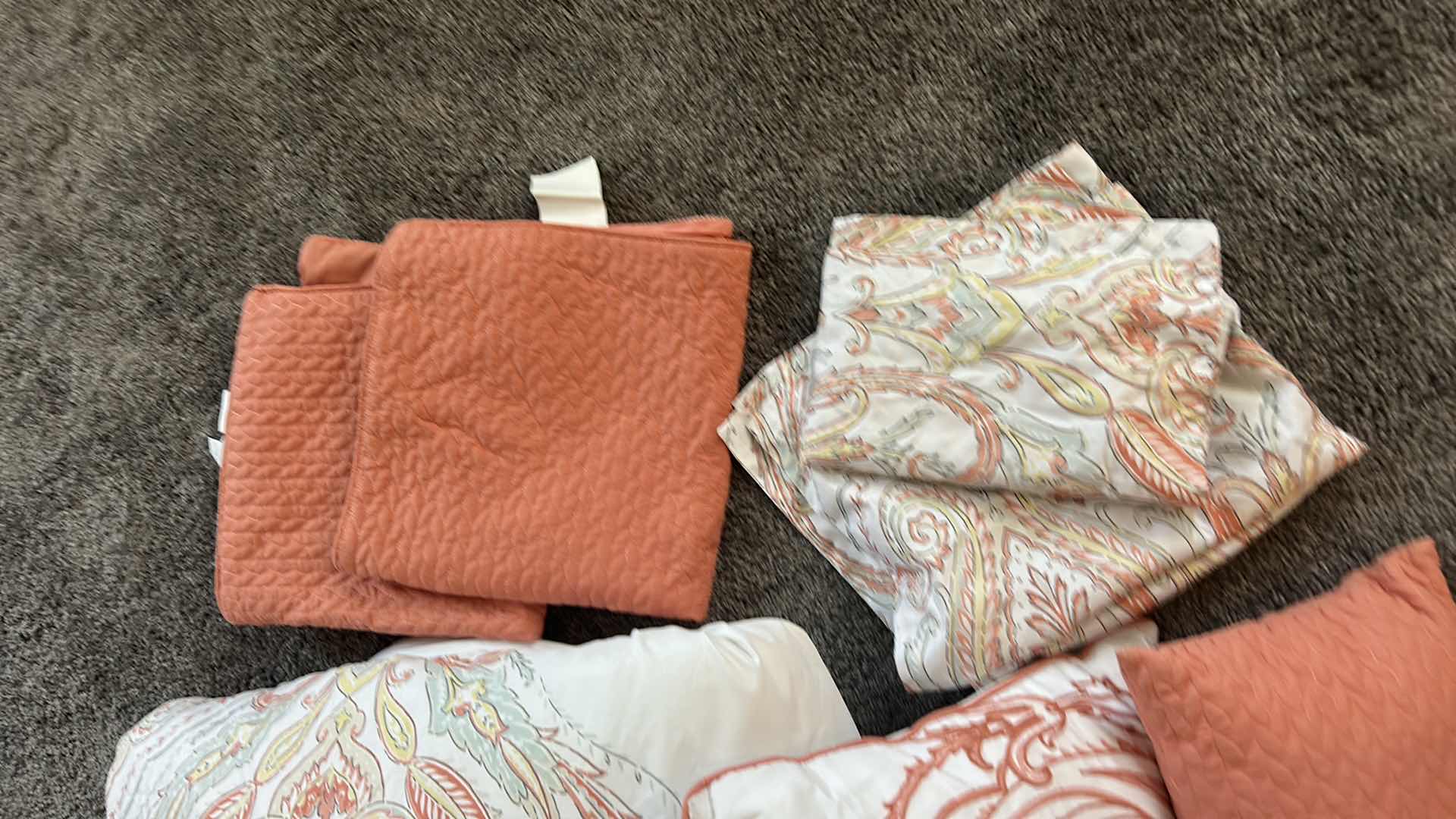 Photo 1 of QUEEN, BEDDING, PILLOWS AND SHAMS