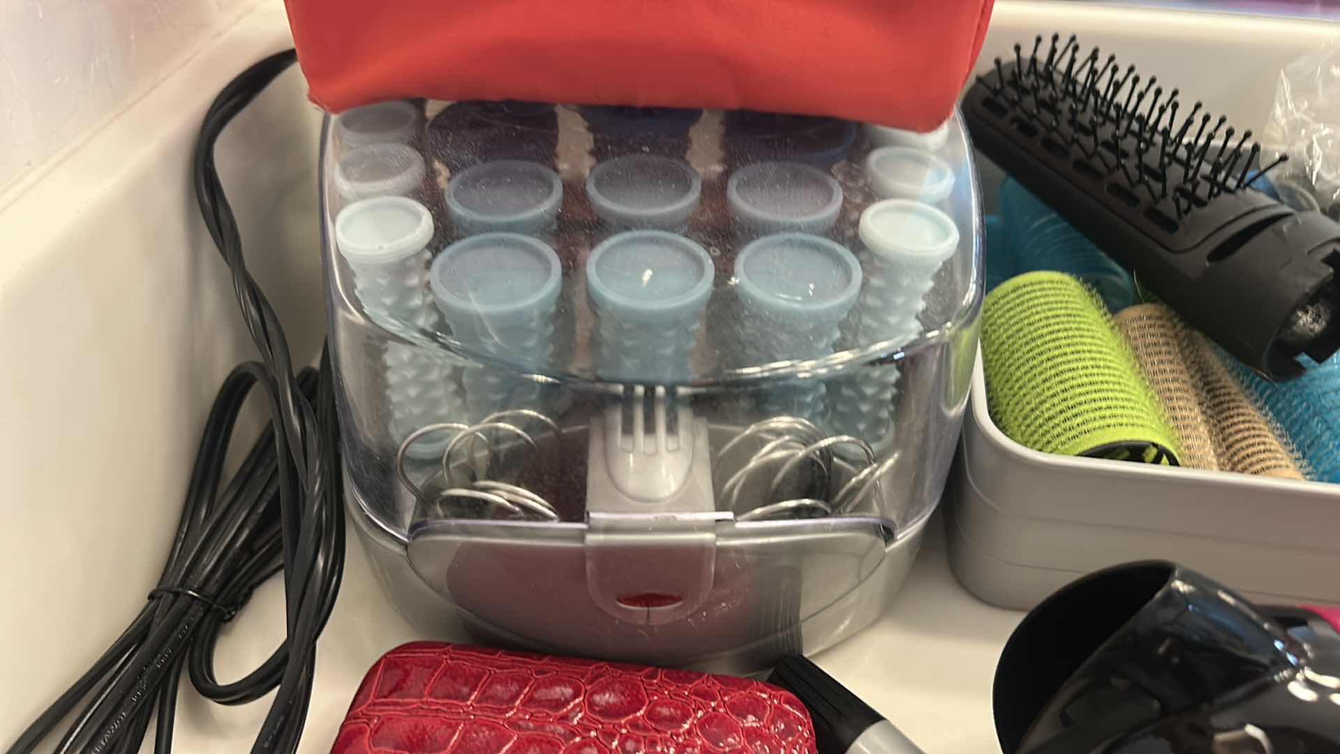 Photo 1 of HAIR ACCESSORIES – ROLLERS CURLING, IRON BLOW, DRYER, AND BRUSH BRUSHES