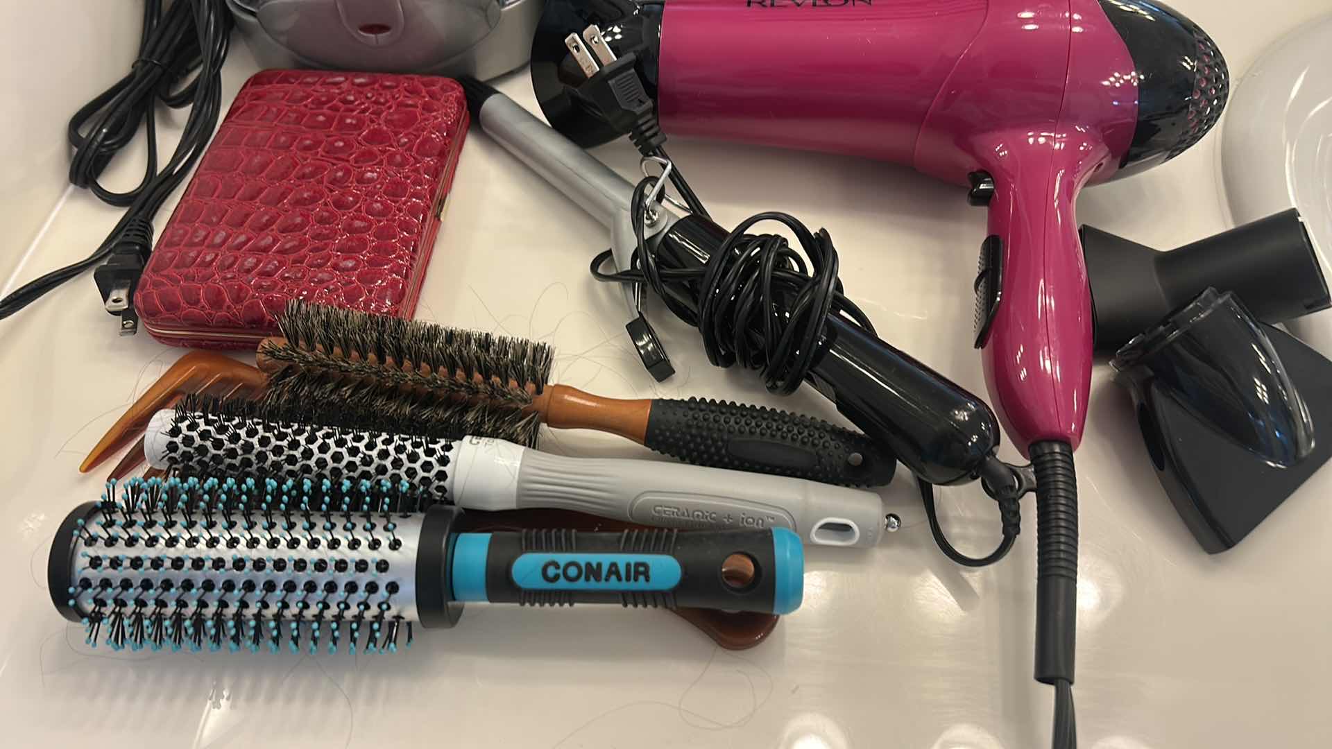 Photo 1 of HAIR ACCESSORIES – ROLLERS CURLING, IRON BLOW, DRYER, AND BRUSH BRUSHES
