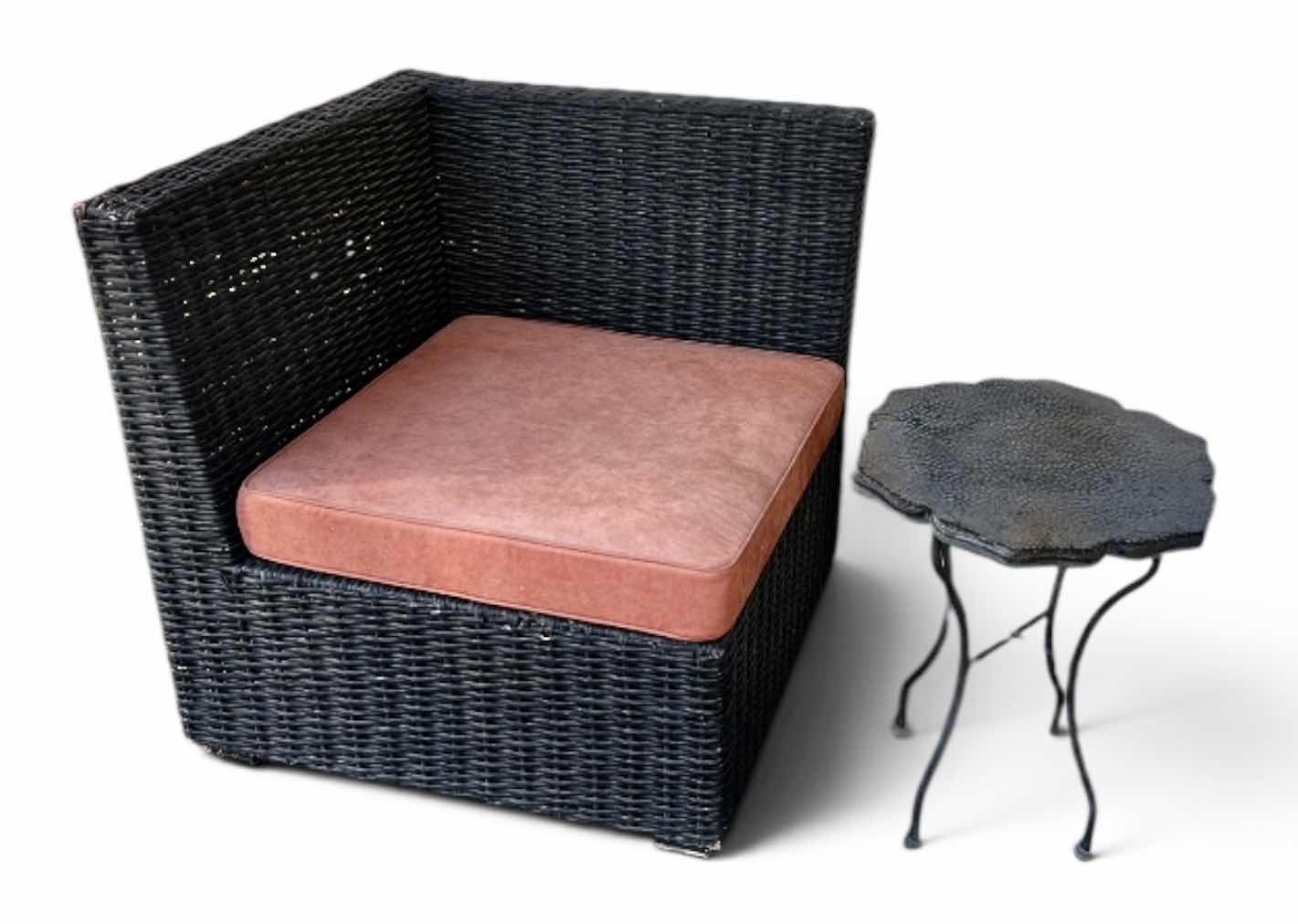 Photo 1 of OUTDOOR SEATING AND SMALL SIDE TABLE