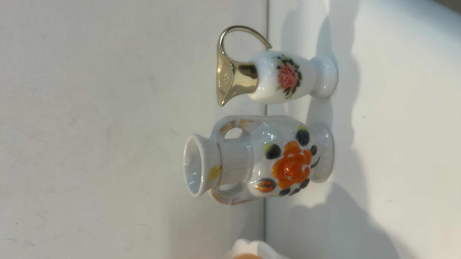 Photo 1 of VINTAGE TABLETOP DECOR ITEMS- CERAMIC PORCELAIN & GLASS