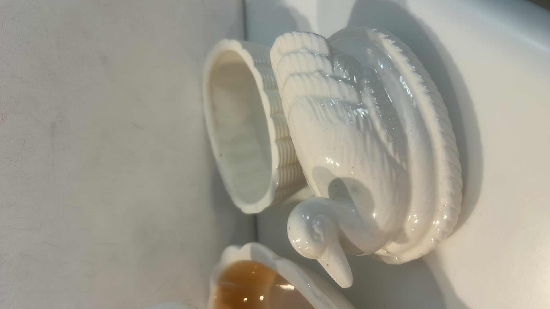 Photo 1 of VINTAGE TABLETOP DECOR ITEMS- CERAMIC PORCELAIN & GLASS