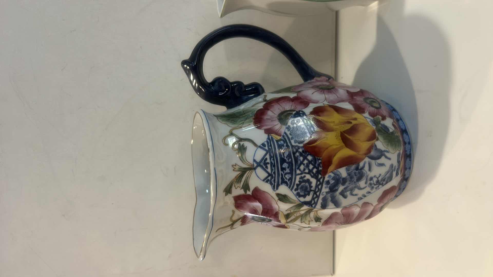 Photo 1 of IRISH BLESSING MUG AND SPOON AND 2 PITCHERS TALLEST H7.5”