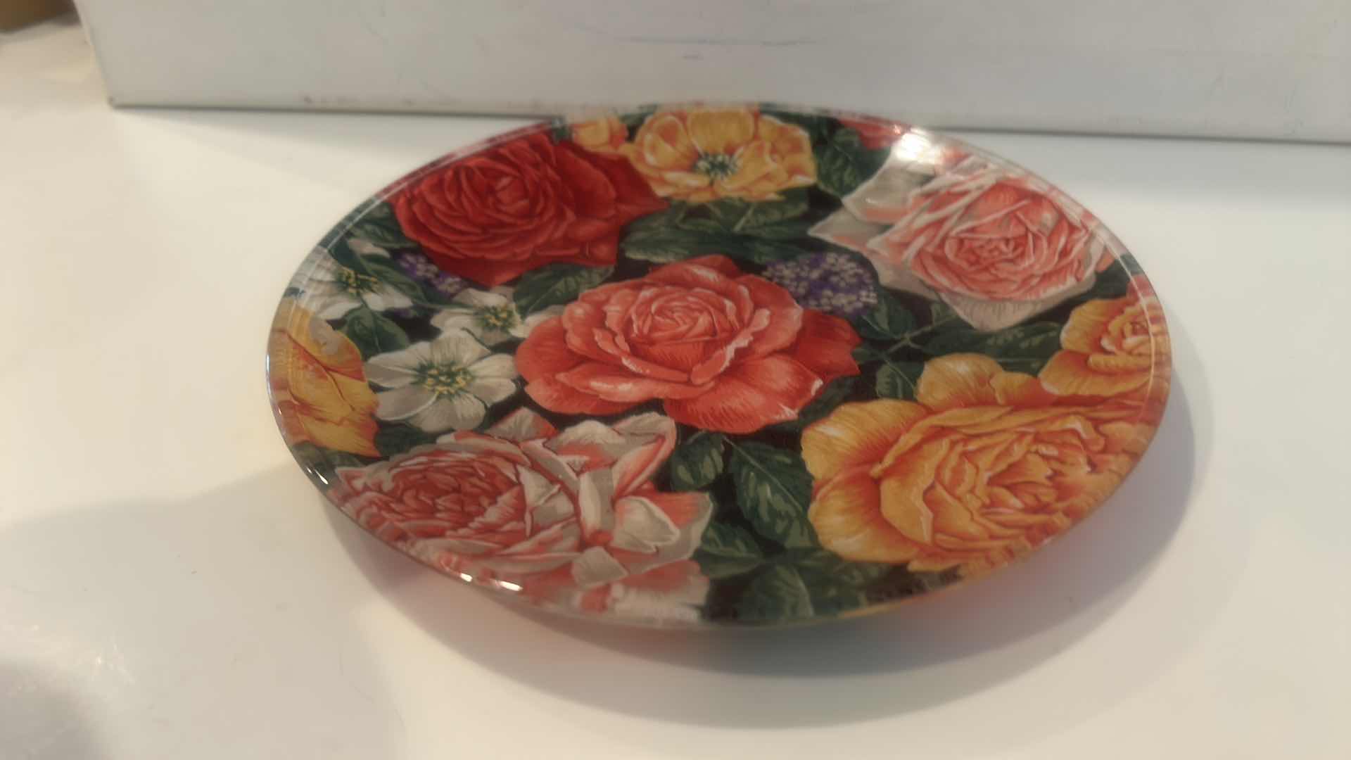 Photo 1 of FLORAL PITCHERS H7.25”AND PLATE H8”