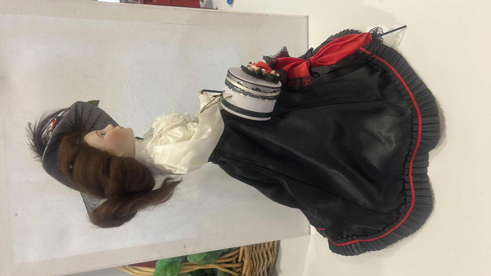 Photo 1 of COLLECTIBLE PORCELAIN DOLL $45