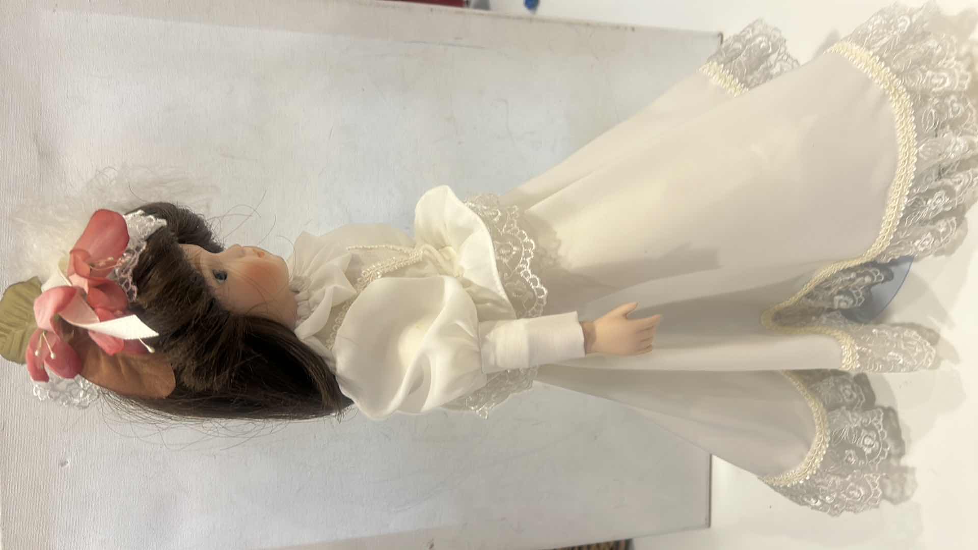Photo 1 of DYNASTY PORCELAIN COLLECTIBLE BRIDE DOLL 18”
