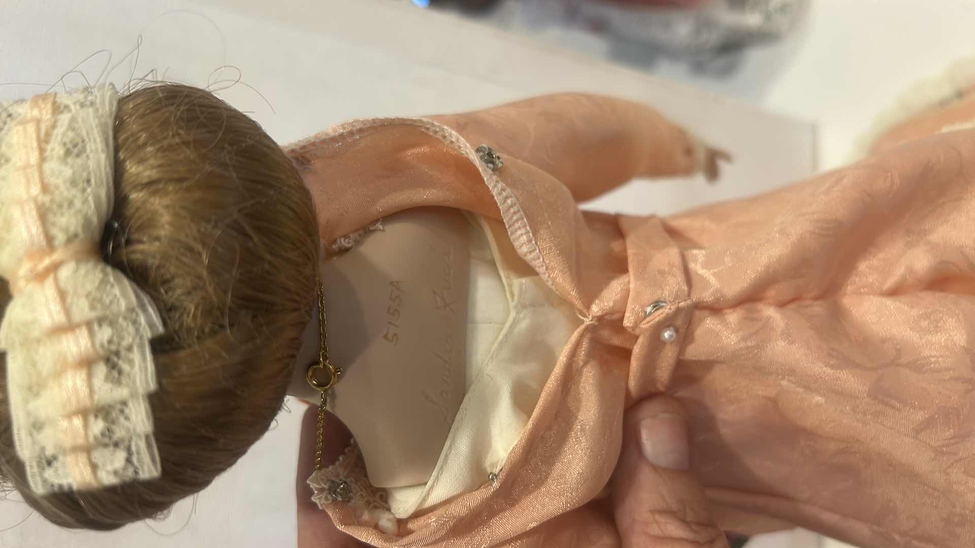Photo 1 of COLLECTIBLE PORCELAIN DOLL H17”
H 17” $45