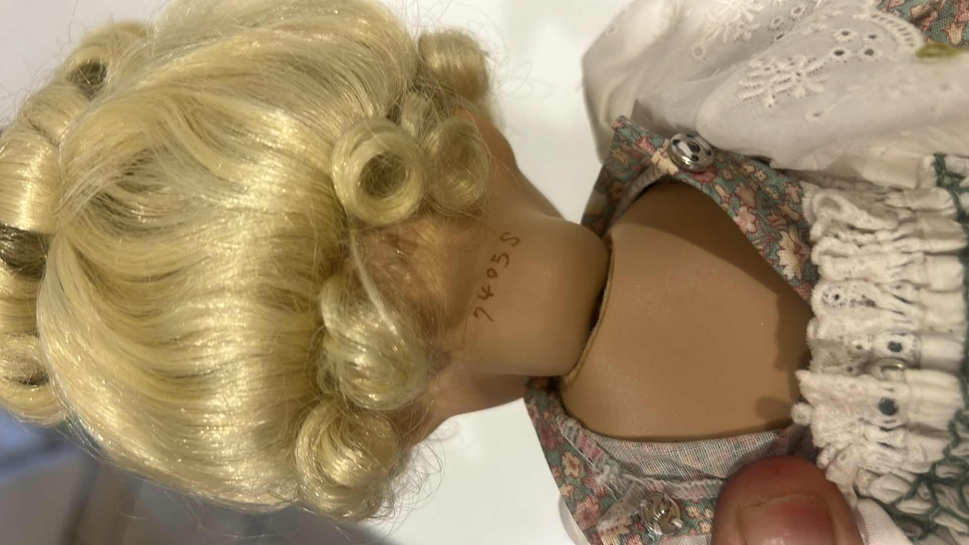 Photo 1 of FINE PORCELAIN COLLECTIBLE DOLL H16” $100