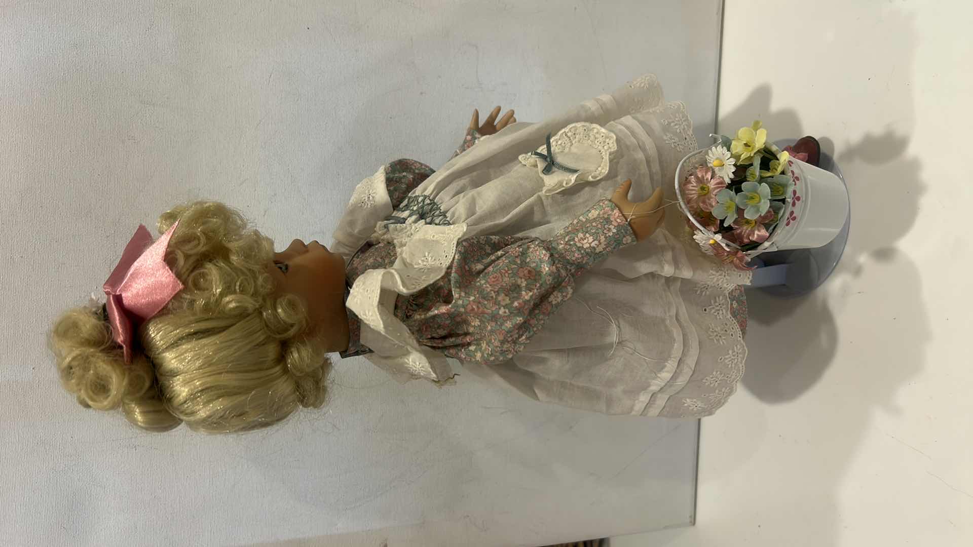 Photo 1 of FINE PORCELAIN COLLECTIBLE DOLL H16” $100