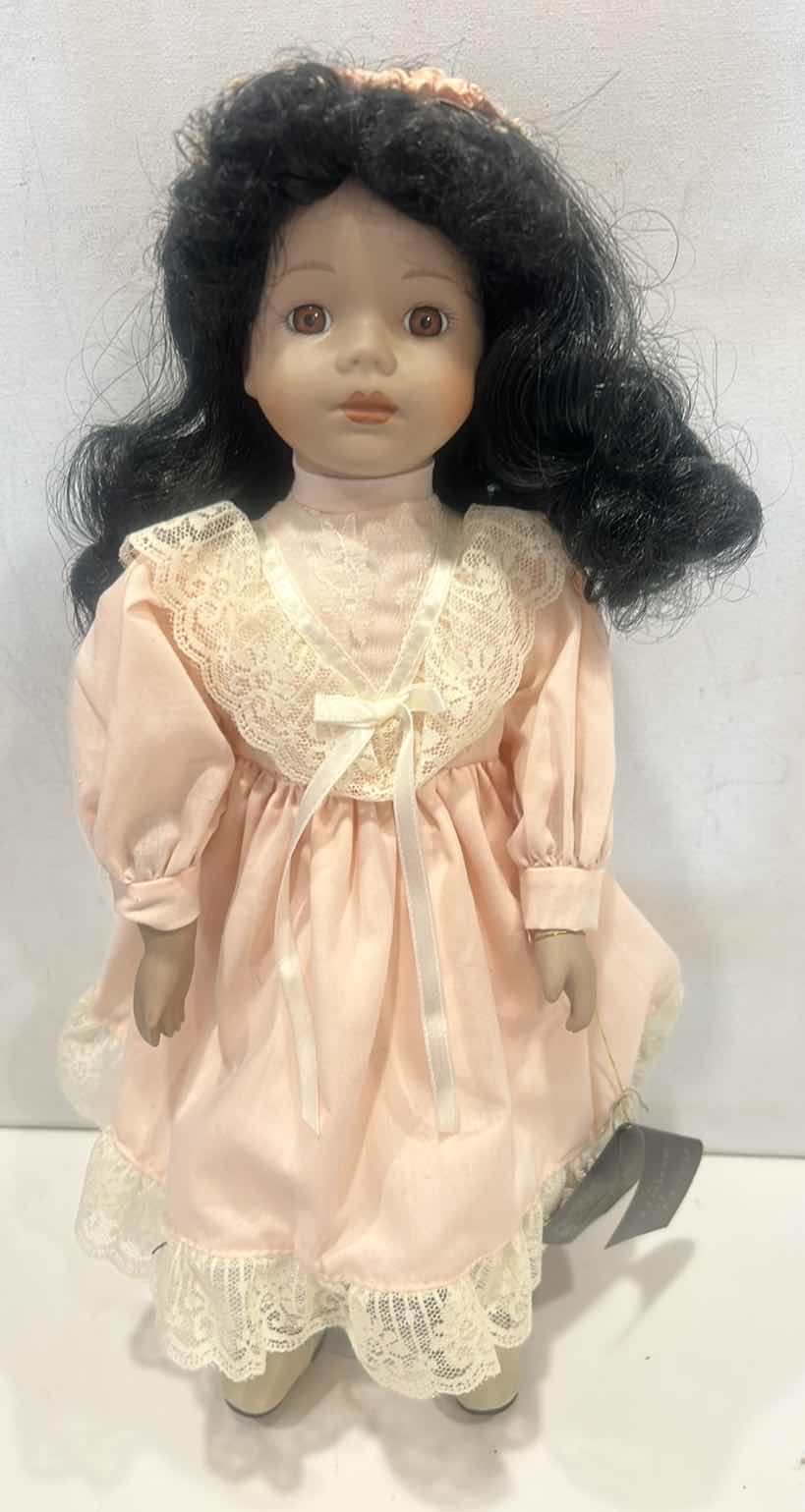 Photo 1 of HOUSE OF LLOYD VINTAGE BISQUE PORCELAIN COLLECTOR DOLL H16” $50