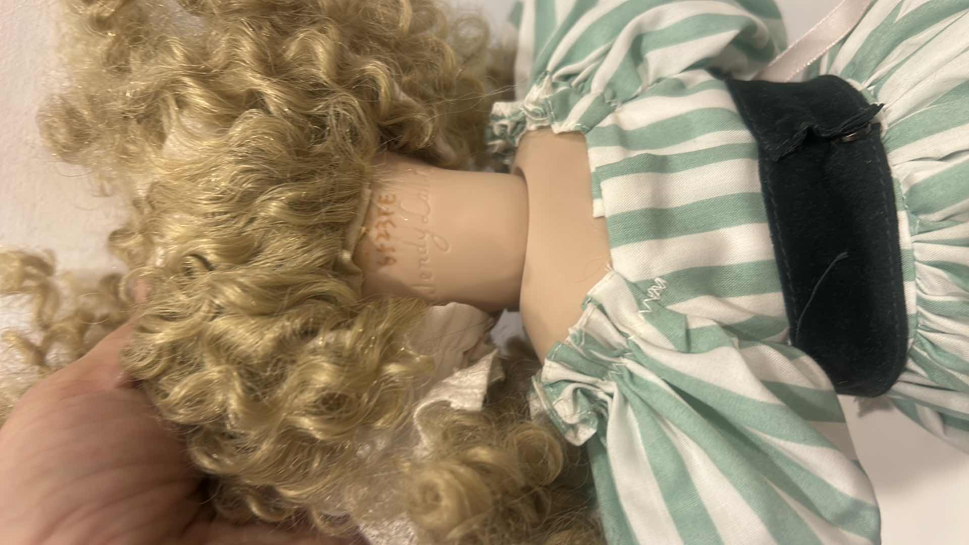 Photo 1 of PORCELAIN DOLL TITLED "LITTLE BO PEEP," PRODUCED BY THE ASHTON-DRAKE GALLERIES. H15” $70