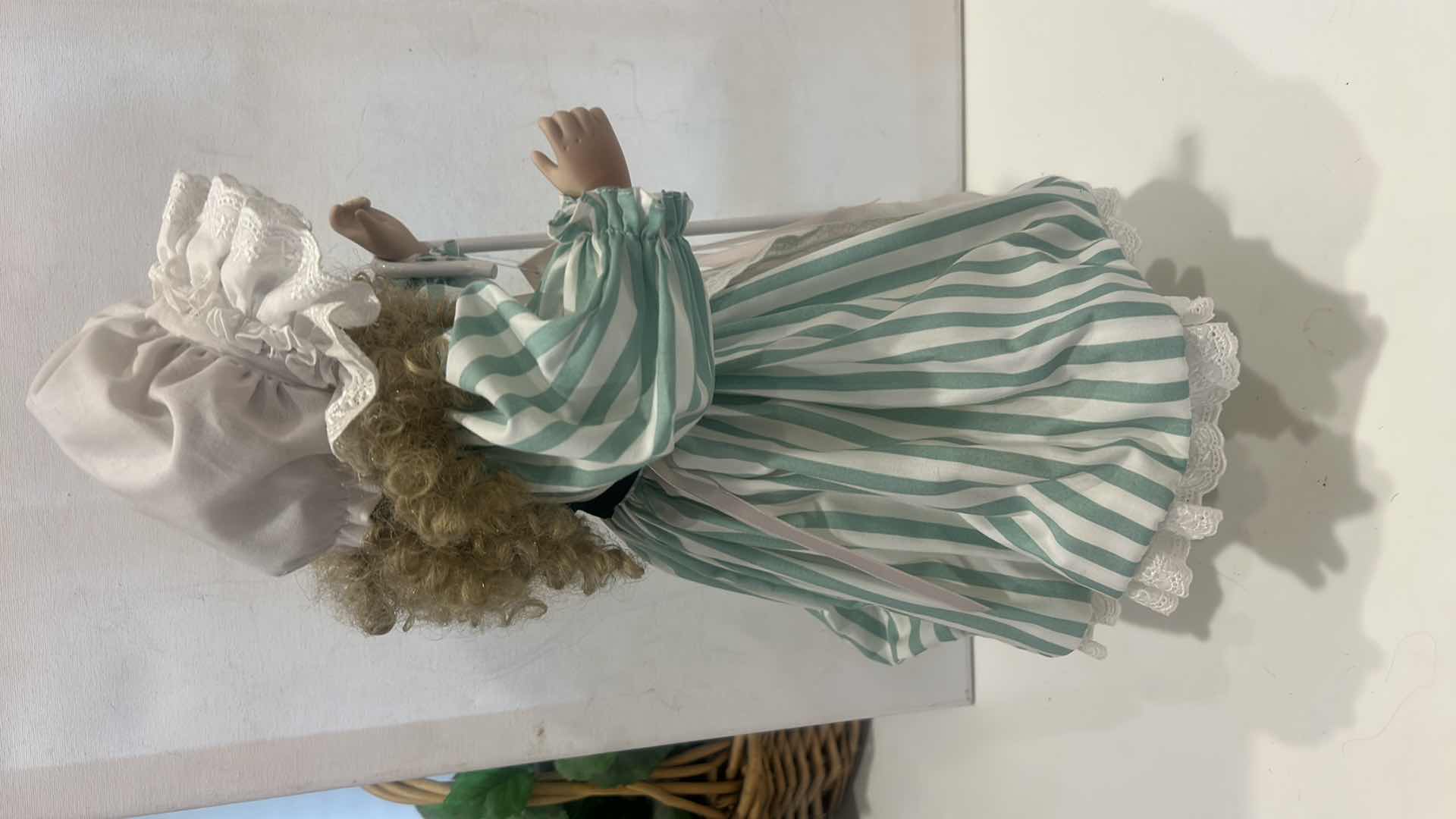 Photo 1 of PORCELAIN DOLL TITLED "LITTLE BO PEEP," PRODUCED BY THE ASHTON-DRAKE GALLERIES. H15” $70