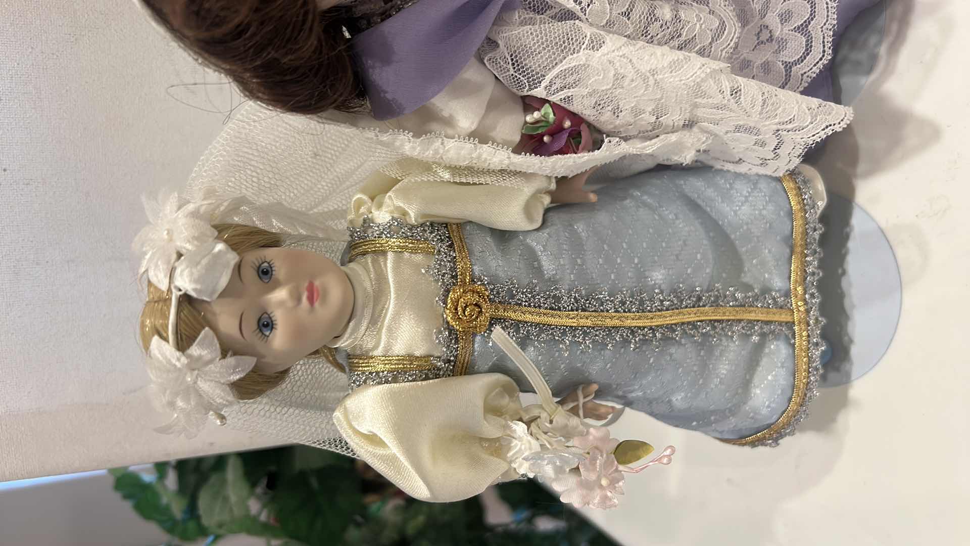 Photo 1 of 4 COLLECTIBLE DOLLS H10”