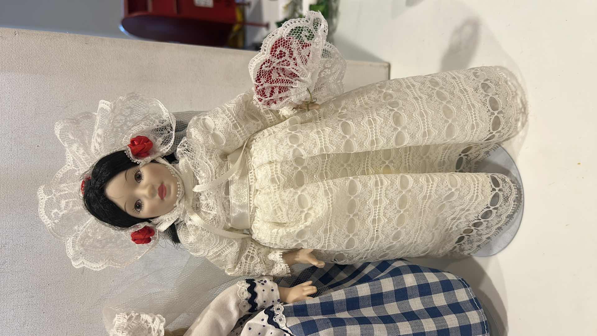 Photo 1 of 4 COLLECTIBLE DOLLS H10”