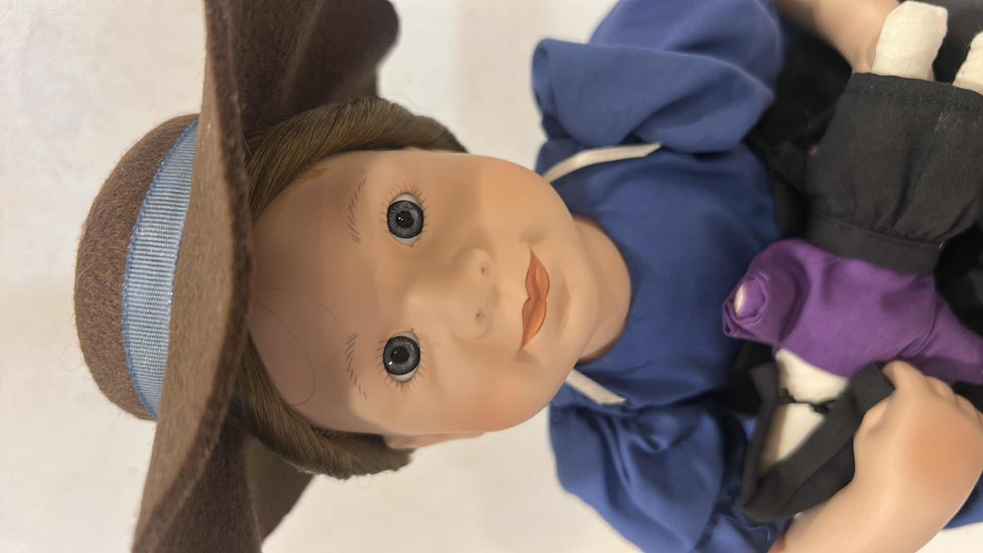 Photo 1 of ASHTON-DRAKE GALLERIES PORCELAIN BABY DOLL DESIGNED BY ARTIST YOLANDA BELLO. H 10”