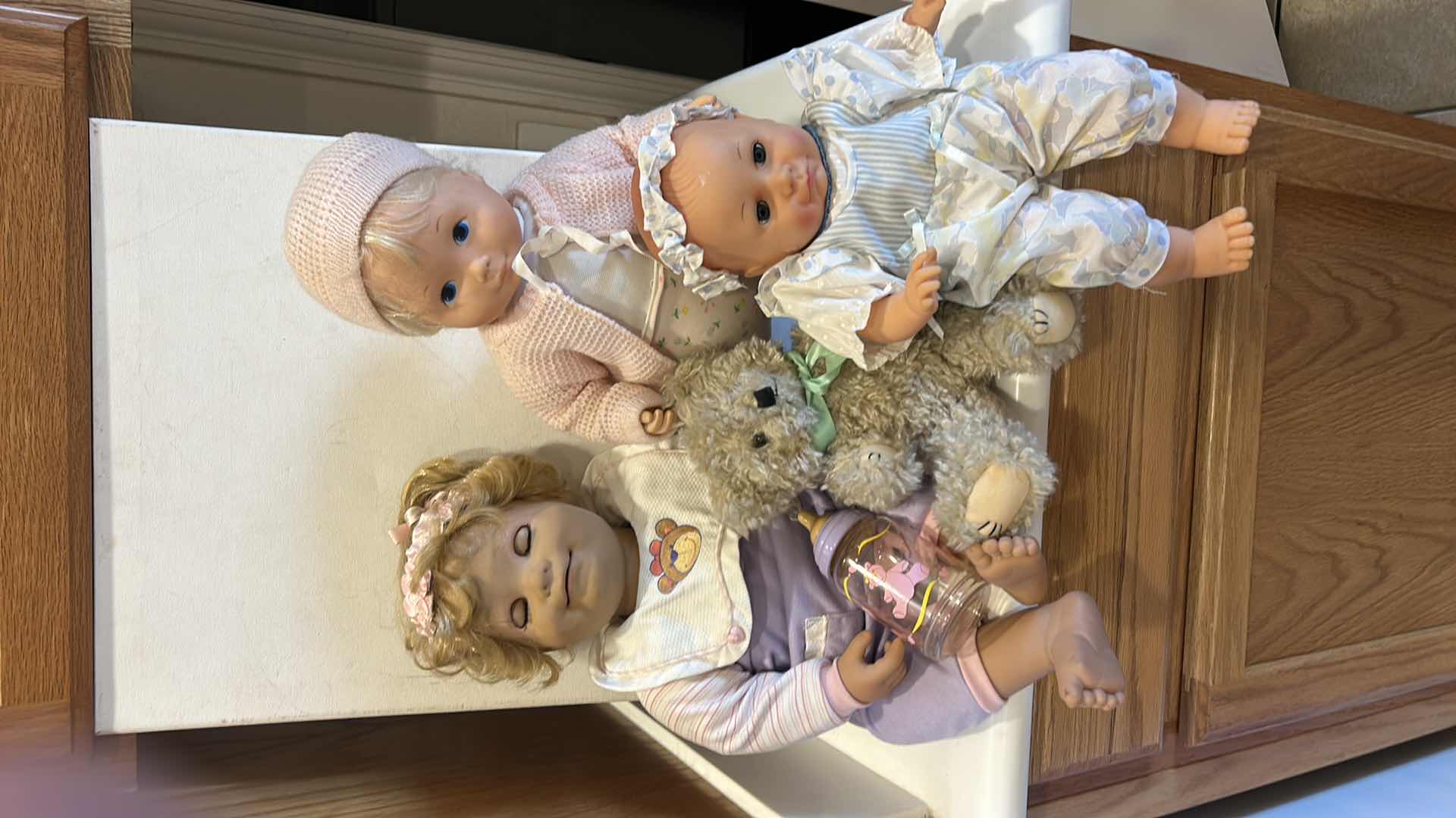 Photo 1 of 3 BABY DOLLS & TEDDY BEAR - RARE 2000 HASBRO IROBOT MY REAL BABY DOLL VINTAGE ANIMATRONIC REALISTIC $200 & MORE