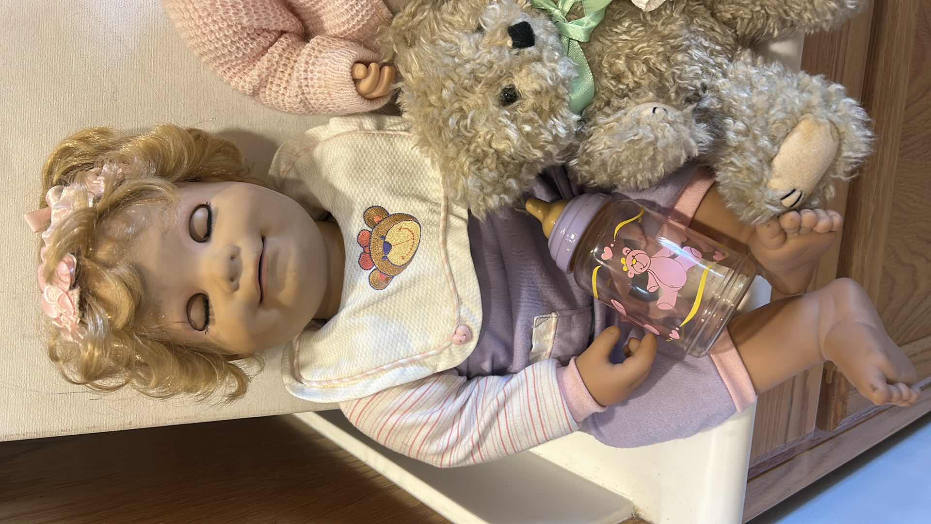 Photo 1 of 3 BABY DOLLS & TEDDY BEAR - RARE 2000 HASBRO IROBOT MY REAL BABY DOLL VINTAGE ANIMATRONIC REALISTIC $200 & MORE
