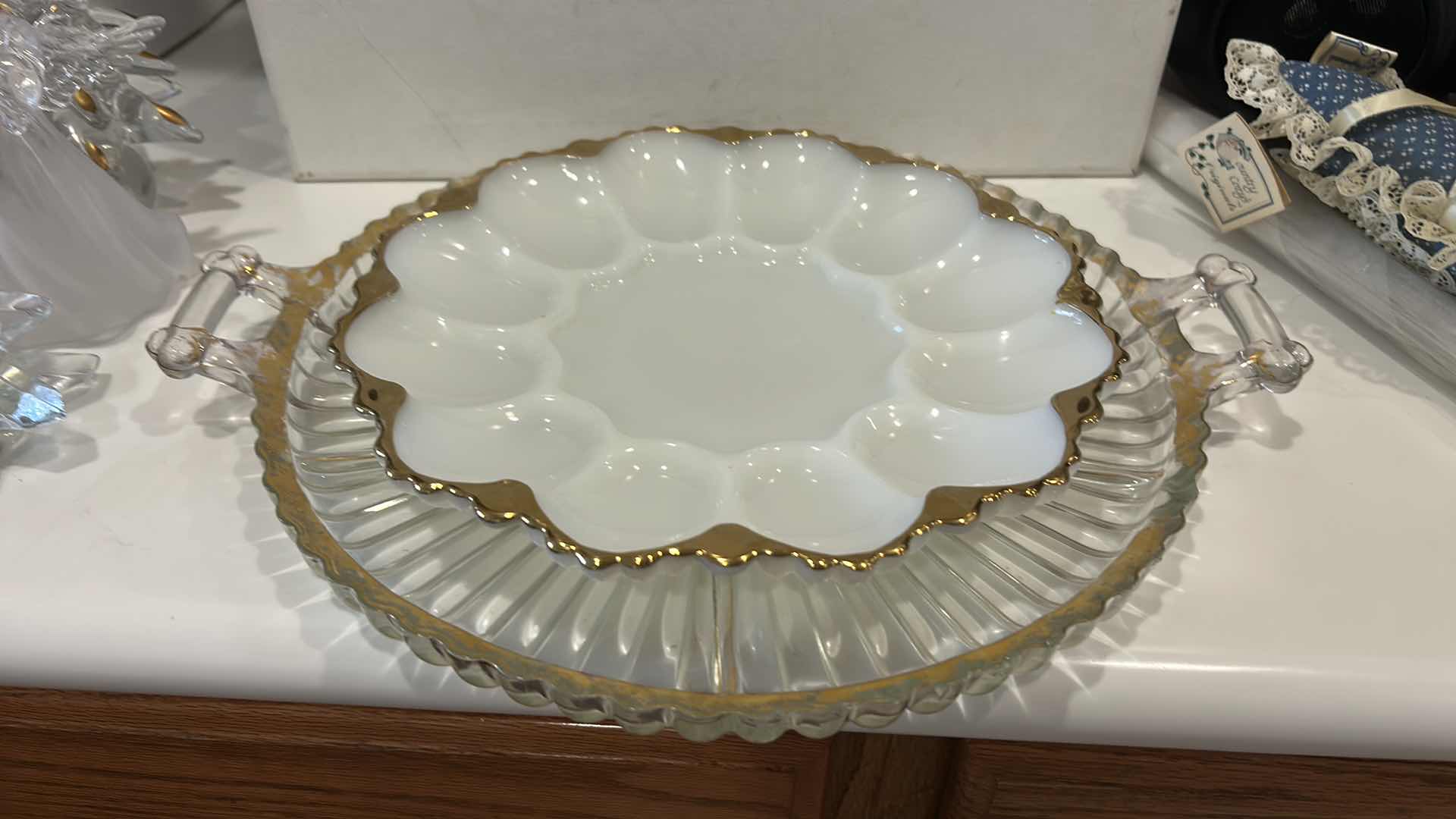 Photo 1 of EGG PLATTER, SERVING TRAY AND MORE (SERVING TRAY 12 1/2”)