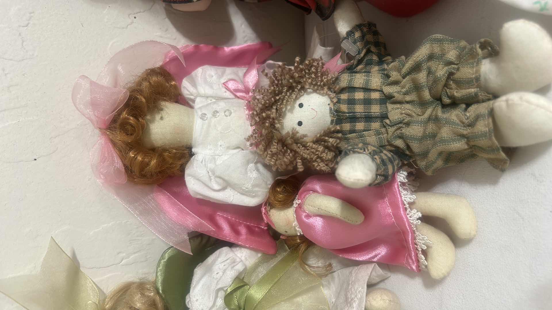 Photo 1 of 5 FABRIC DOLLS