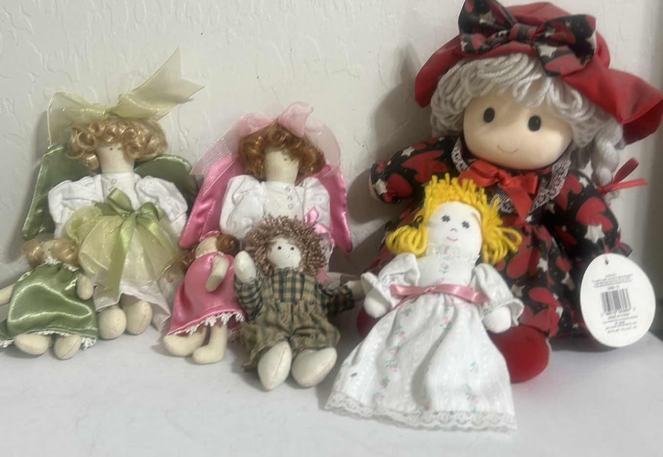 Photo 1 of 5 FABRIC DOLLS