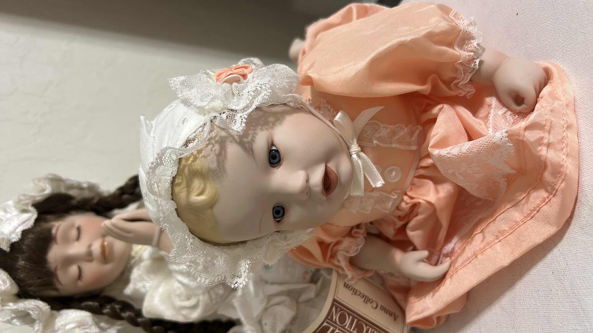 Photo 1 of 3 PORCELAIN COLLECTIBLE DOLLS $120