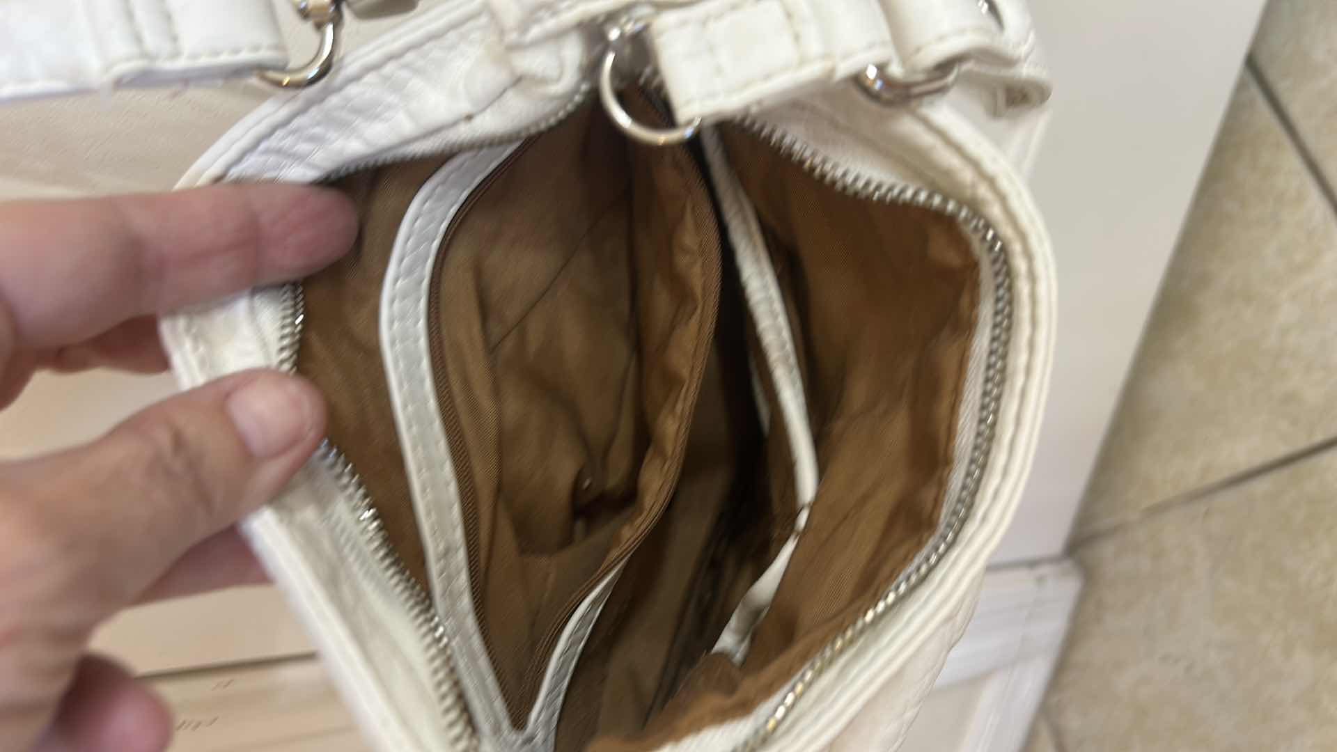 Photo 1 of TWO LADIES HANDBAGS, AND ONE WALLET