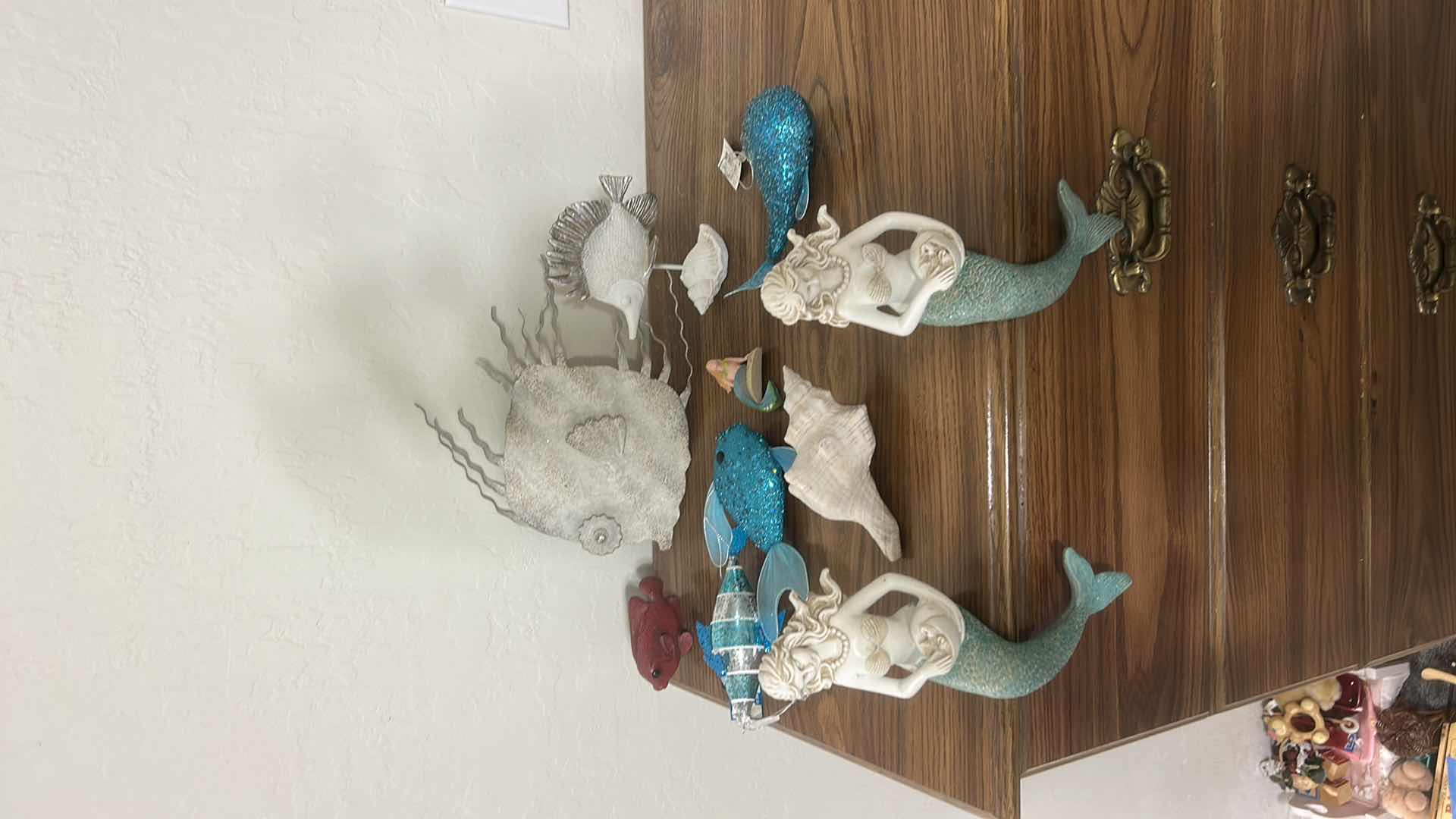 Photo 1 of MERMAID, SHELL, FISH - OCEAN THEMED DECOR